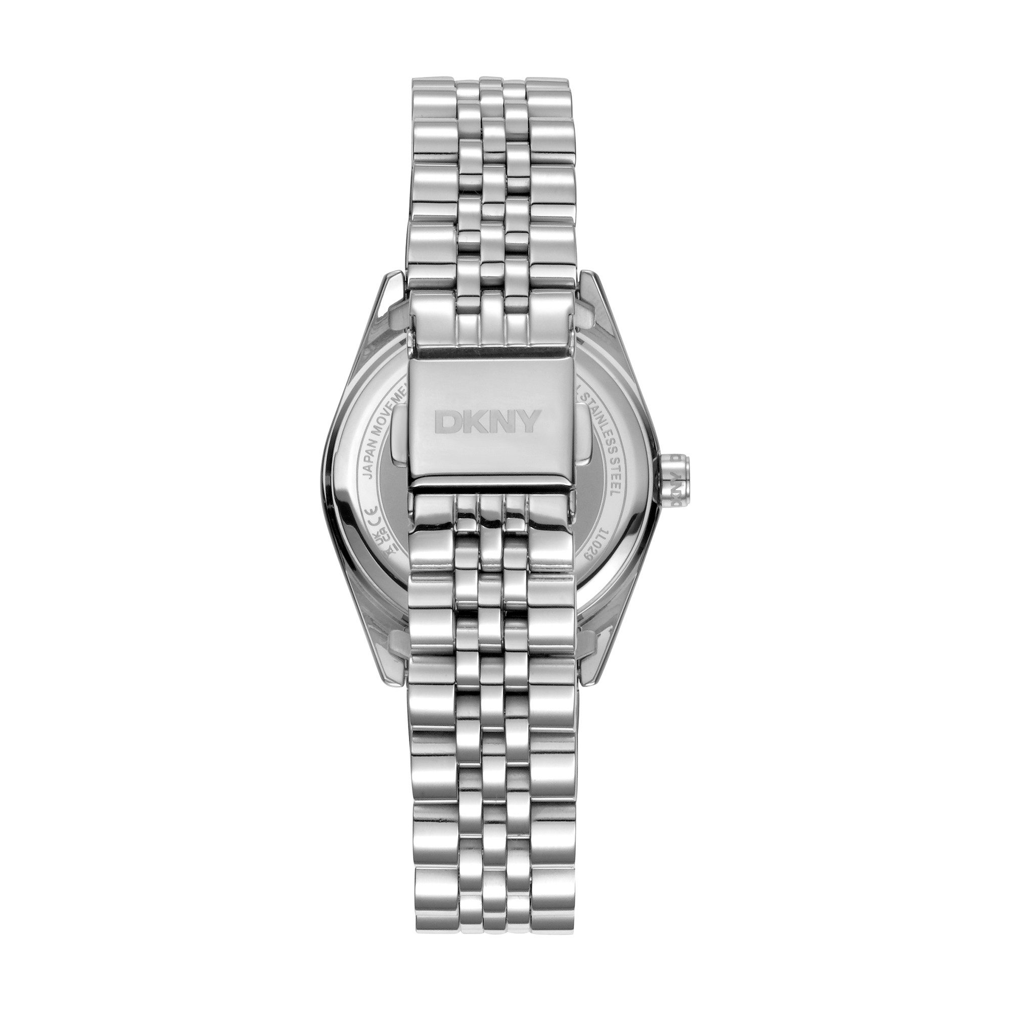 DKNY Quarzuhr Nolita Midi DK1L029M0045, Armbanduhr, Damenuhr, Edelstahlarmband, analog
