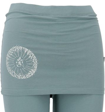 Guru-Shop Hose & Shorts Yoga-Hose, Leggings mit Minirock Bio BW Yogi -.. alternative Bekleidung