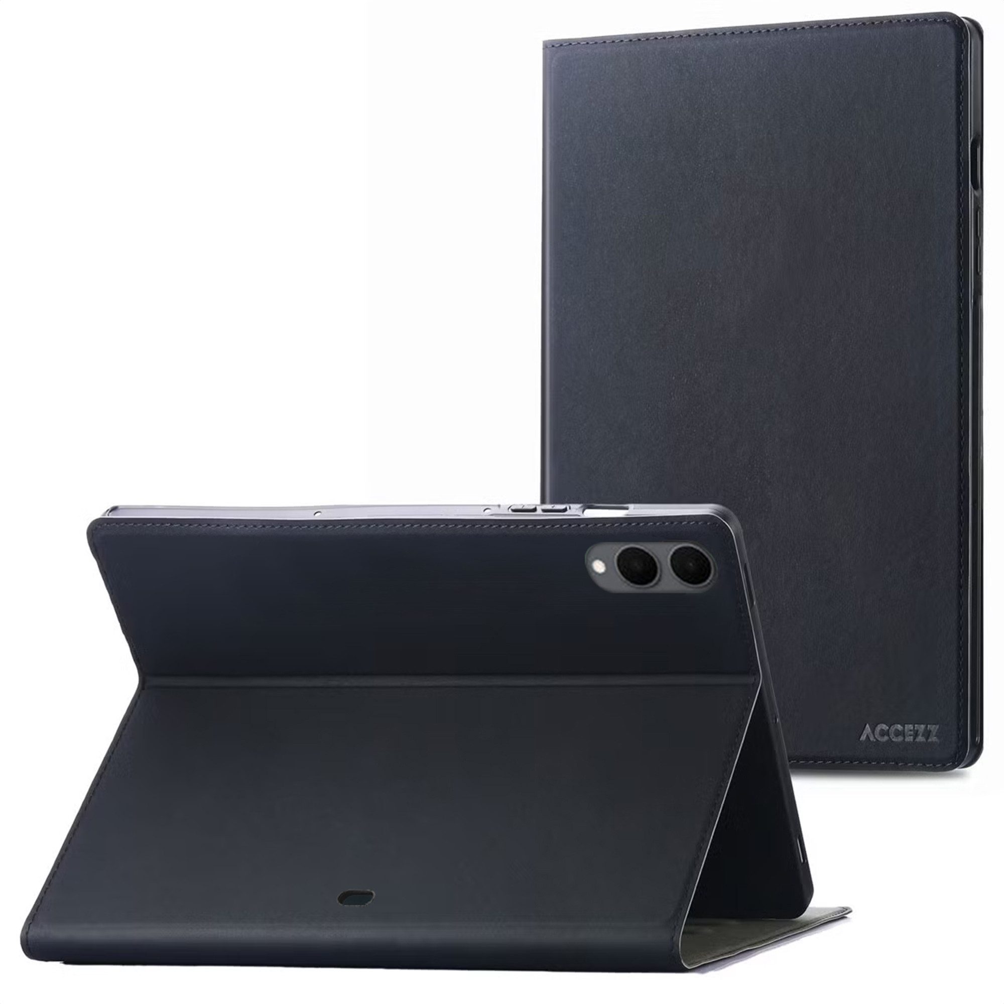 Accezz Tablet-Mappe Accezz Classic Klapphülle Samsung Galaxy Tab S11 Ultra - Schwarz