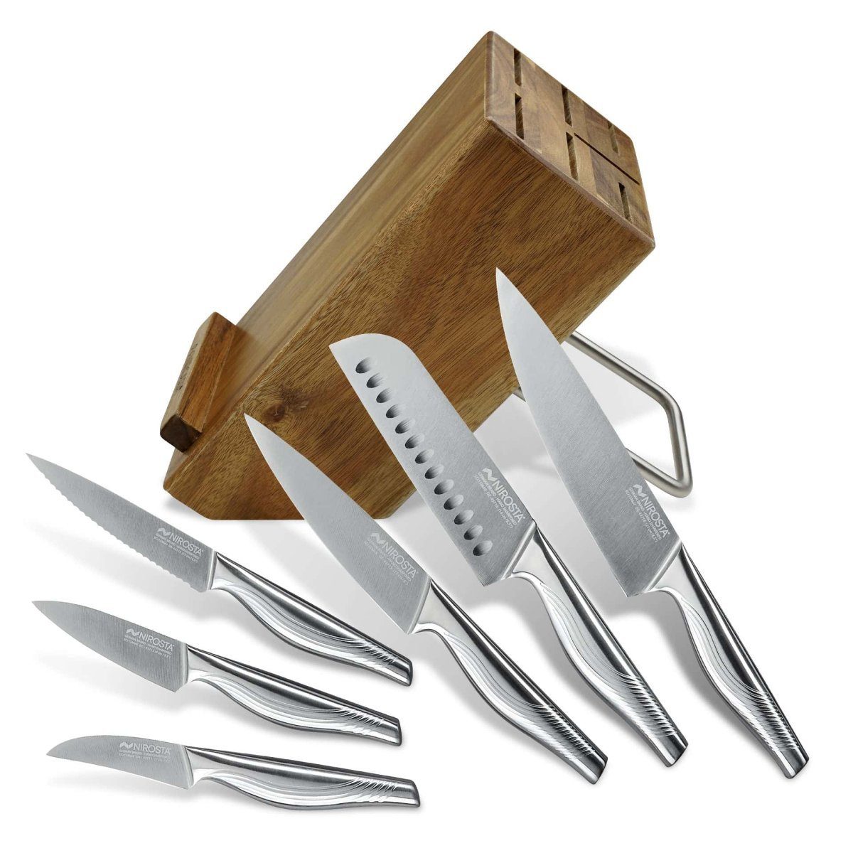 Nirosta Ножиblock Set "Messerblock SWING", 7-teilig