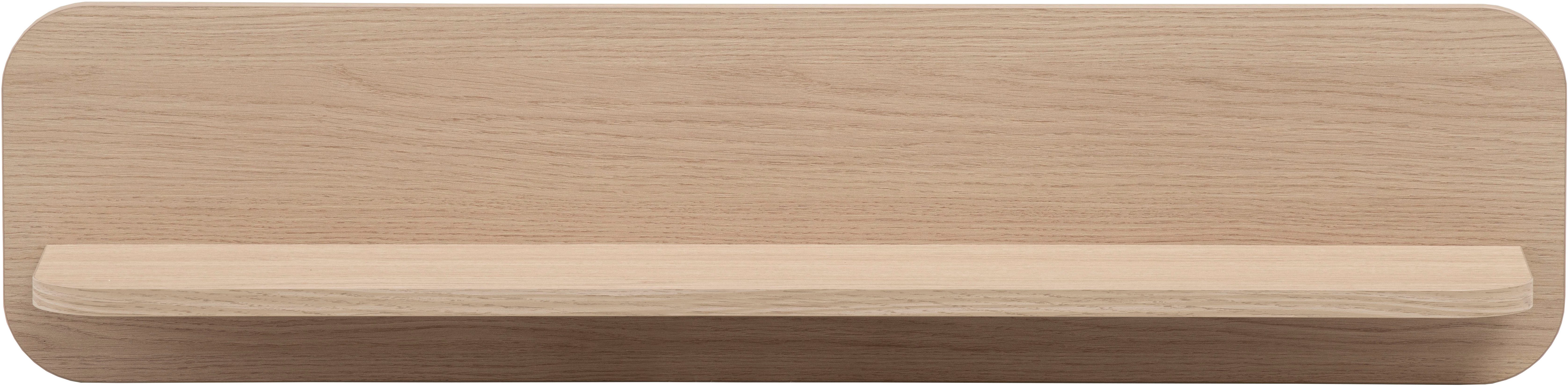 Home affaire Wandregal Torsby, modernes Wandboard Wandhalter mit Ablagefläche, 90 cm breit, vielseitig einsetzbares Hängeregal, abgerundete Ecken – Bild 4 von 5