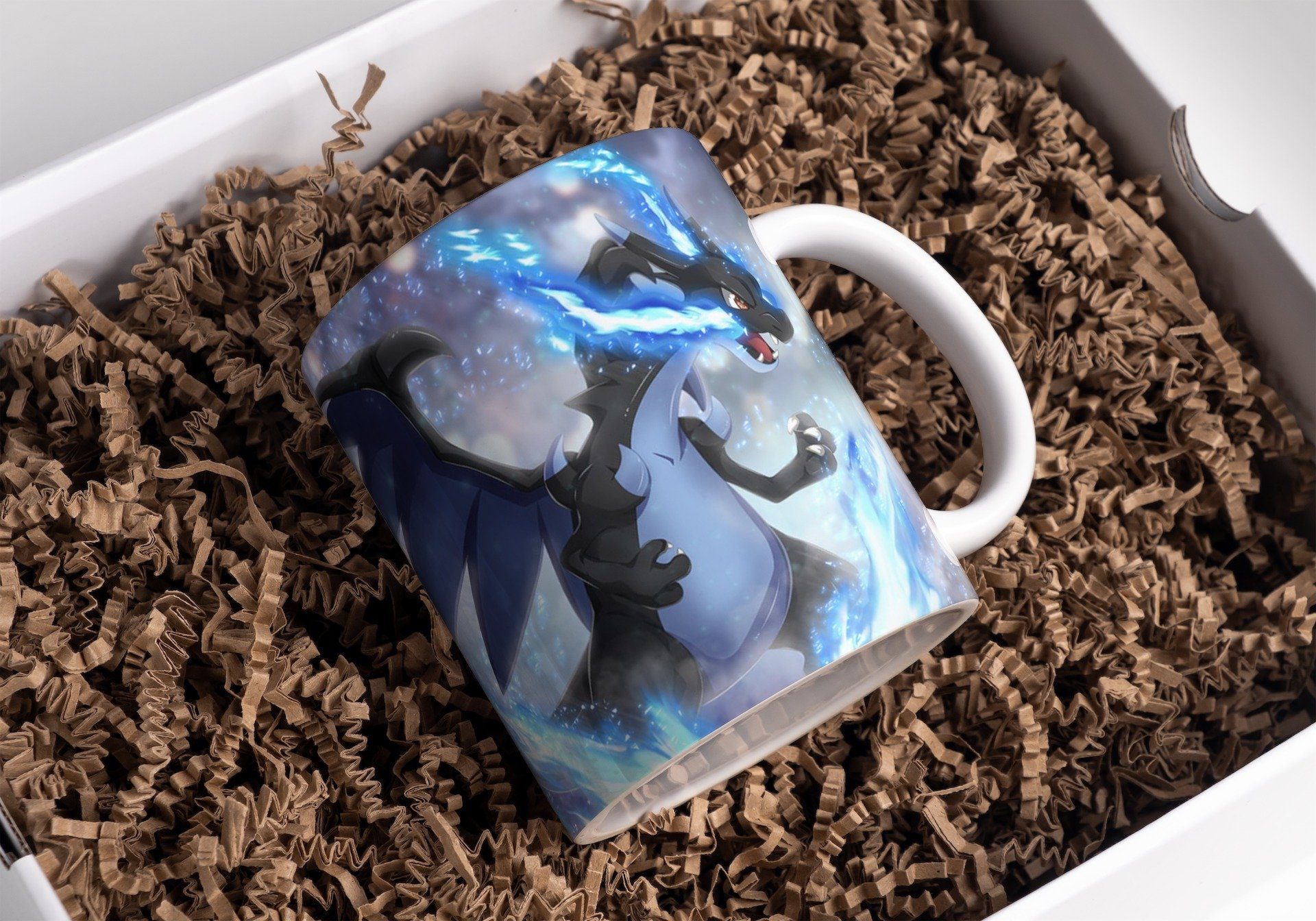 Tinisu Tasse Pokemon Tasse Glurak X Kaffeetasse 325ml Mug Cup Geschenk