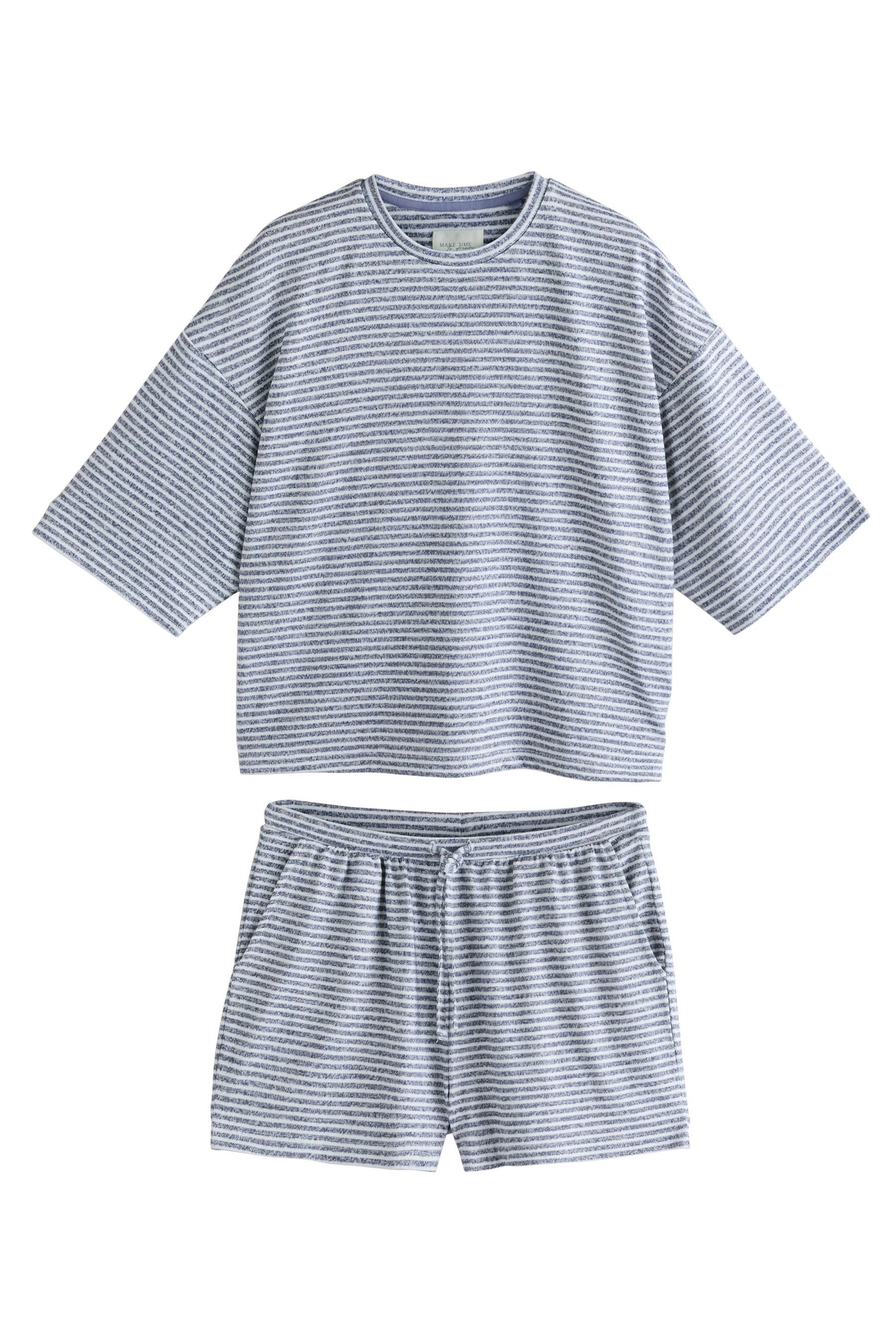 Next Pyjama Gemütlicher, kurzer Schlafanzug (2 günstig online kaufen