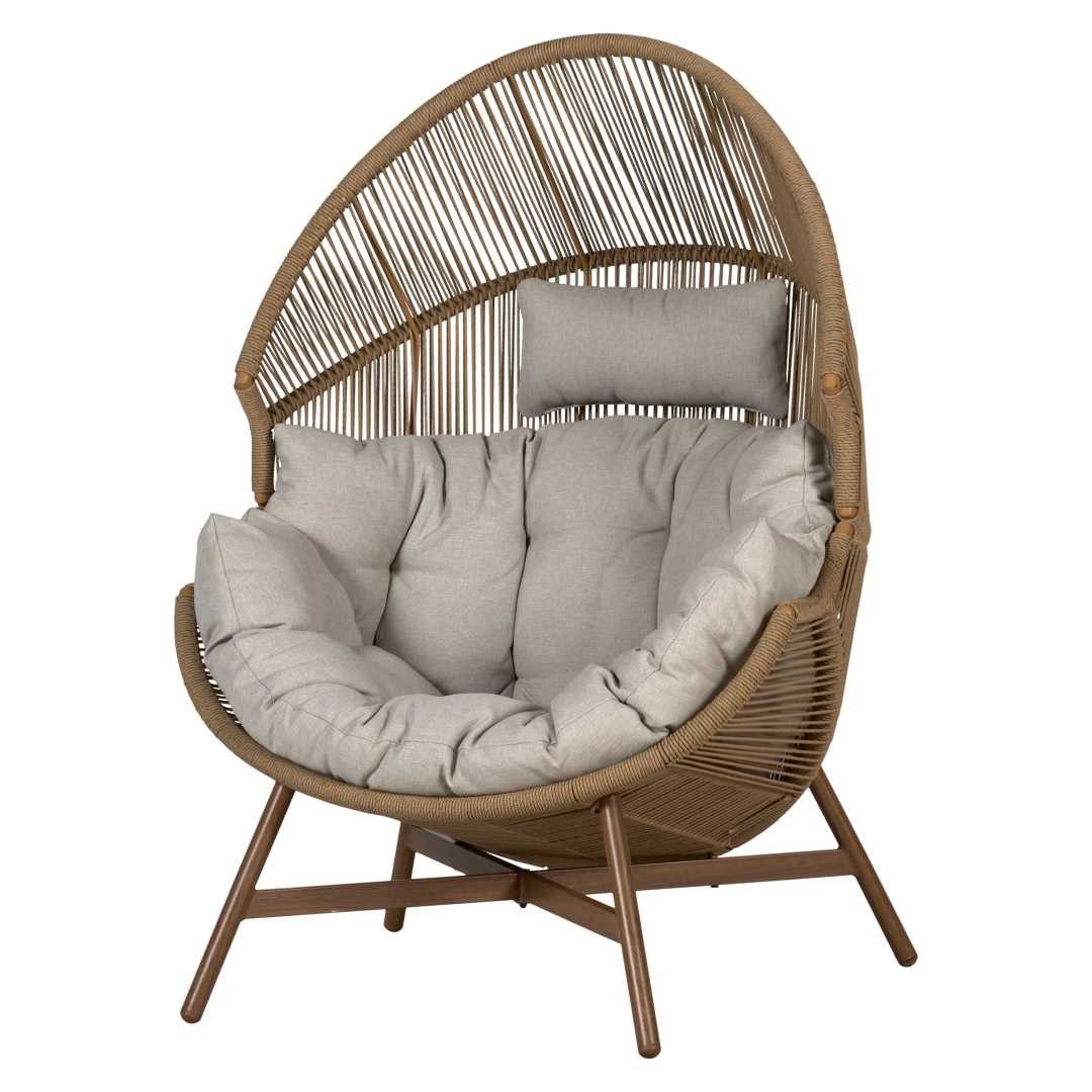 Schou Gartenlounge-Sessel Benny Garten Sessel natur