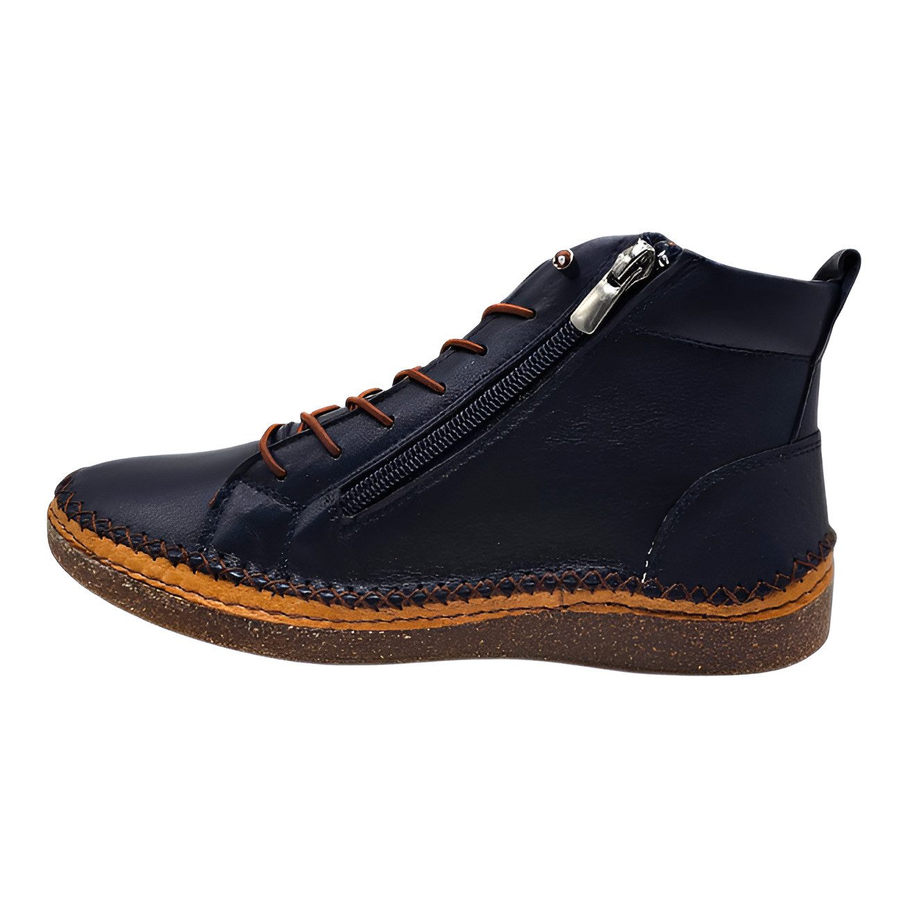 Yu&Luk Schnürstiefelette Winterboots, Schnürboots, Stiefelette mit Zierreiß günstig online kaufen