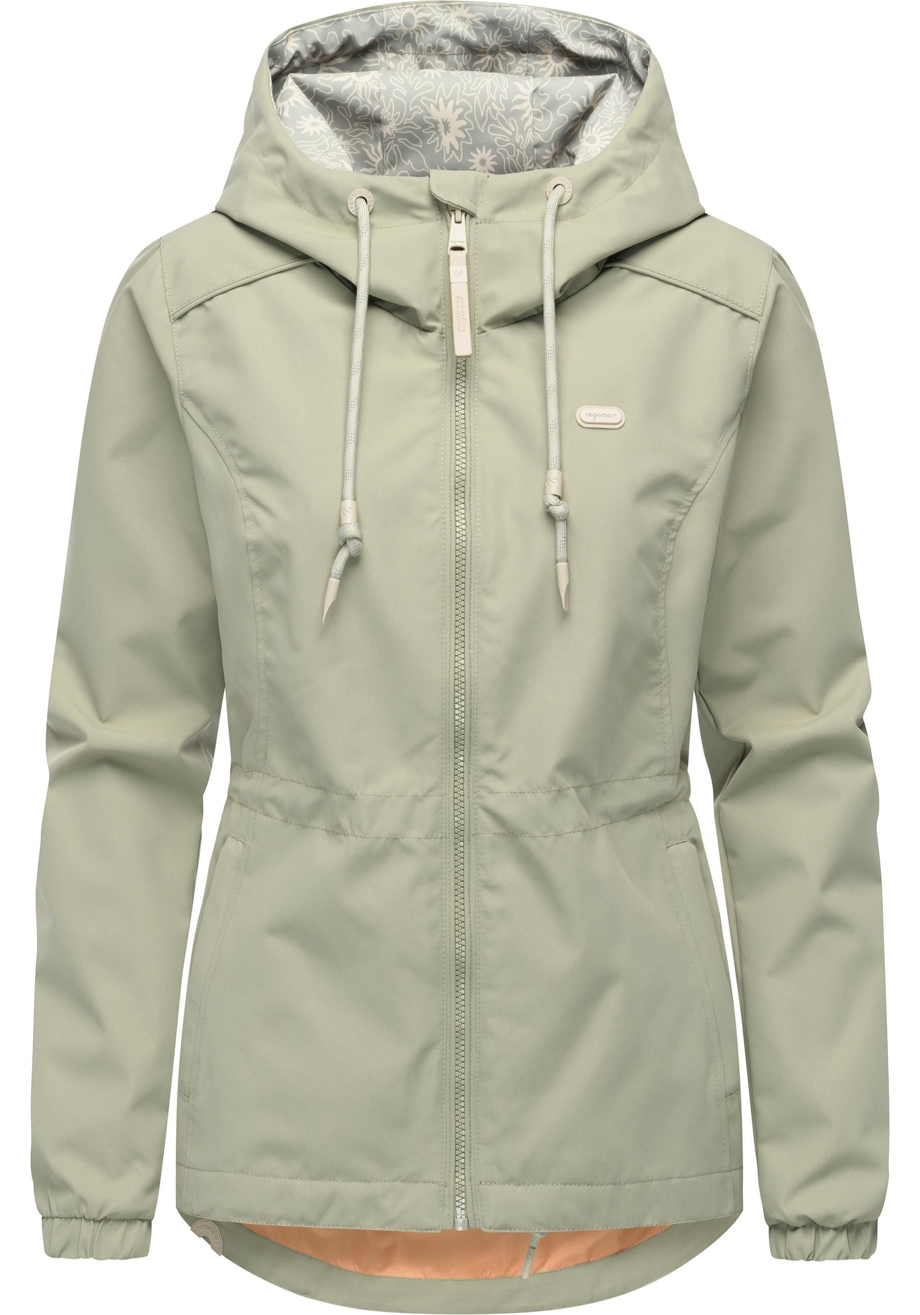 Ragwear Funktionsjacke Dankka Funktionelle Übergangsjacke mit Taillenzugkordel