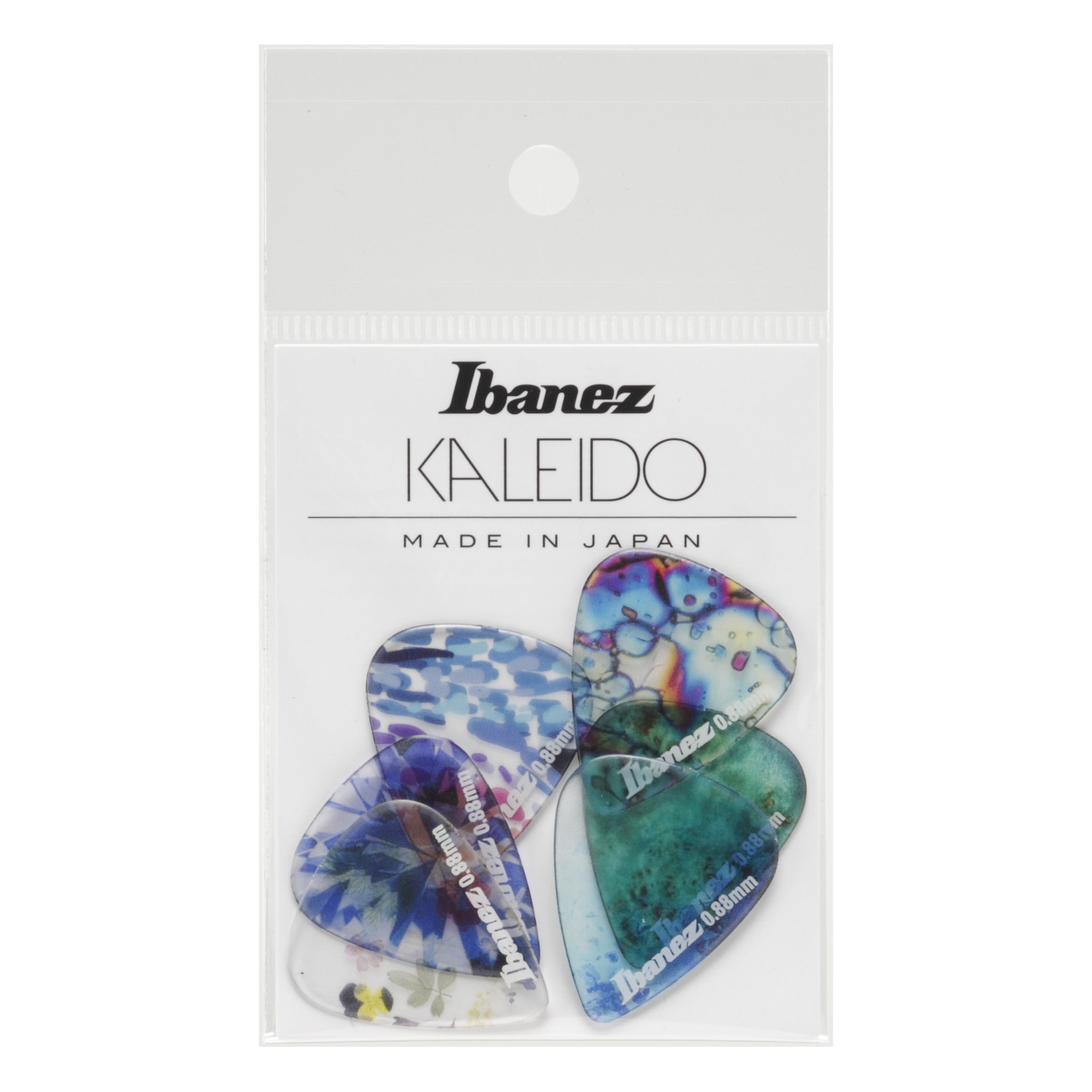 Ibanez Plektrum, PCP14MH-C1 Kaleido Picks Medium - Plektren Set