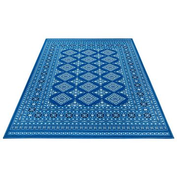 Teppich Orientalischer Teppich Sao Jeans Blau, NOURISTAN, rechteckig, Höhe: 9 mm