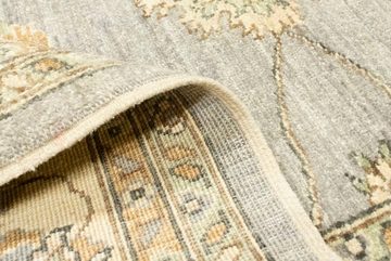 Wollteppich Farahan Teppich handgeknüpft lila, morgenland, rechteckig, Höhe: 7 mm
