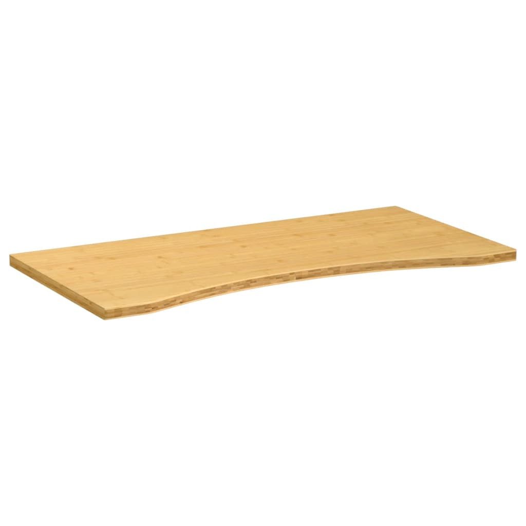 vidaXL Schreibtischplatte Schreibtischplatte 110x55x2,5 cm Bambus
