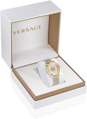 Versace Quarzuhr LA MEDUSA, VE2R00222, Armbanduhr, Damenuhr, Saphirglas, Swiss Made, bicolor, analog