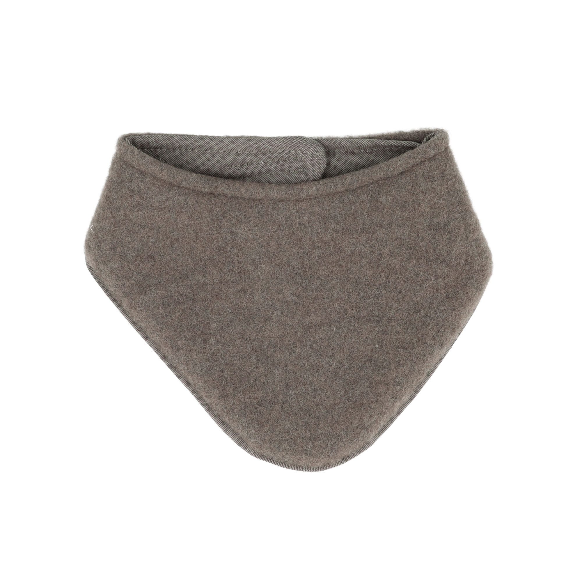 MAXIMO Halstuch GOTS BABY-Tuch, Wollfleece Jerseyfutter, Klettverschluß, (1-St), Wollfleece