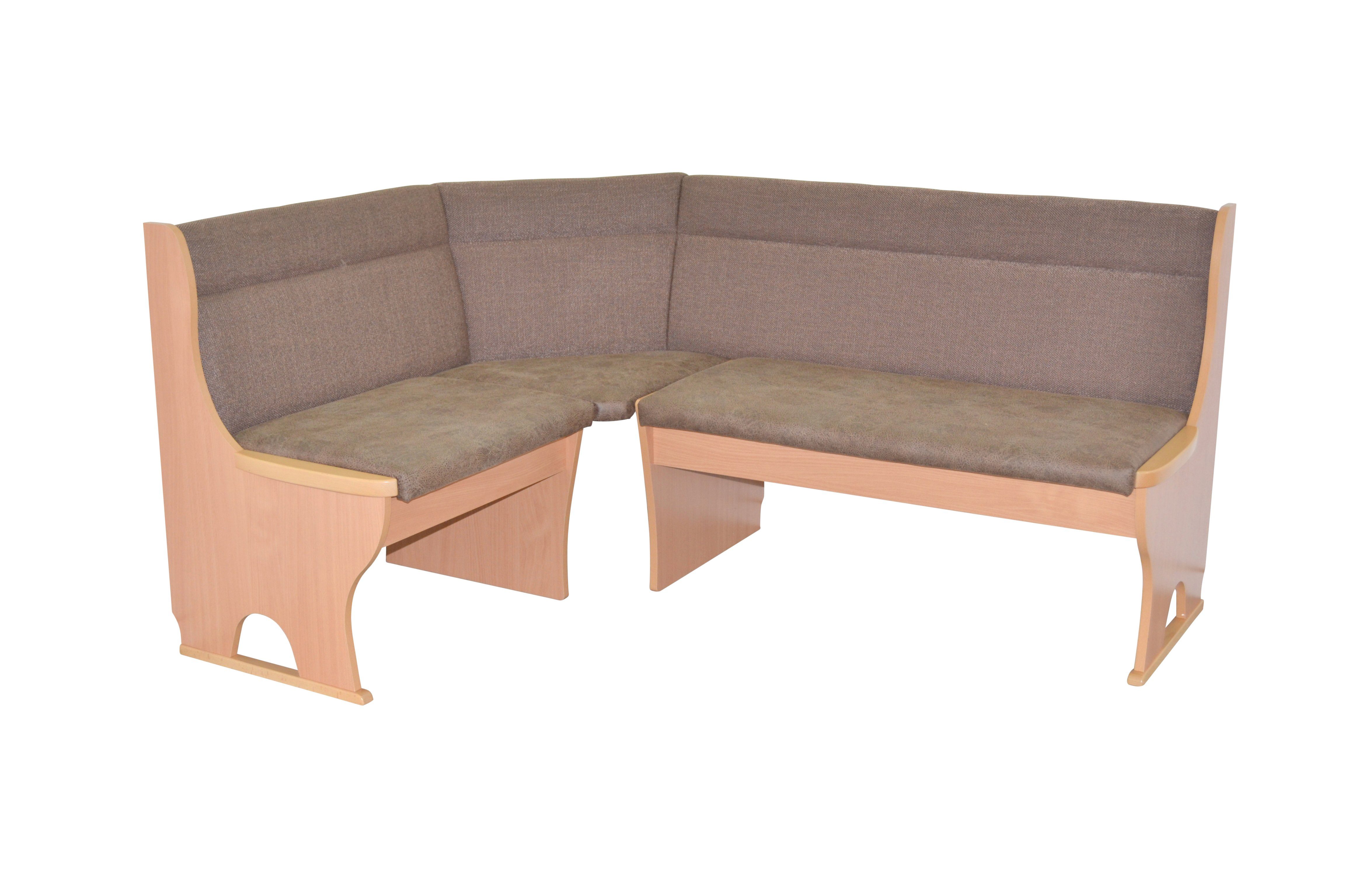 moebel-direkt-online Eckbank Cora II (Stellmaß ca. 125x165 cm, Schenkel rec günstig online kaufen