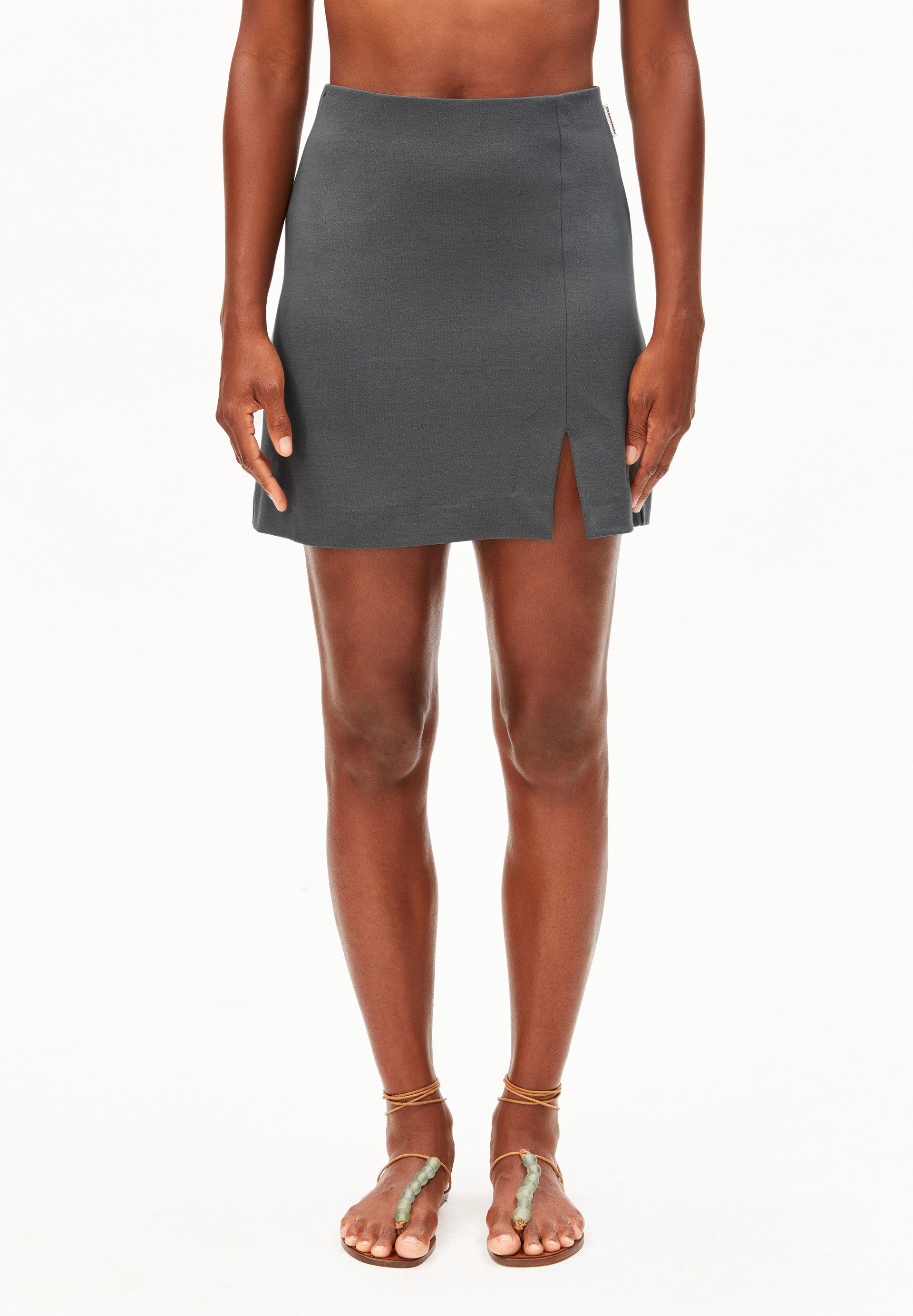 Armedangels Minirock VANJARAA MINI (1-tlg., Slim Fit) Jerseyrock aus LENZING™ ECOVERO™ Viskose Mix