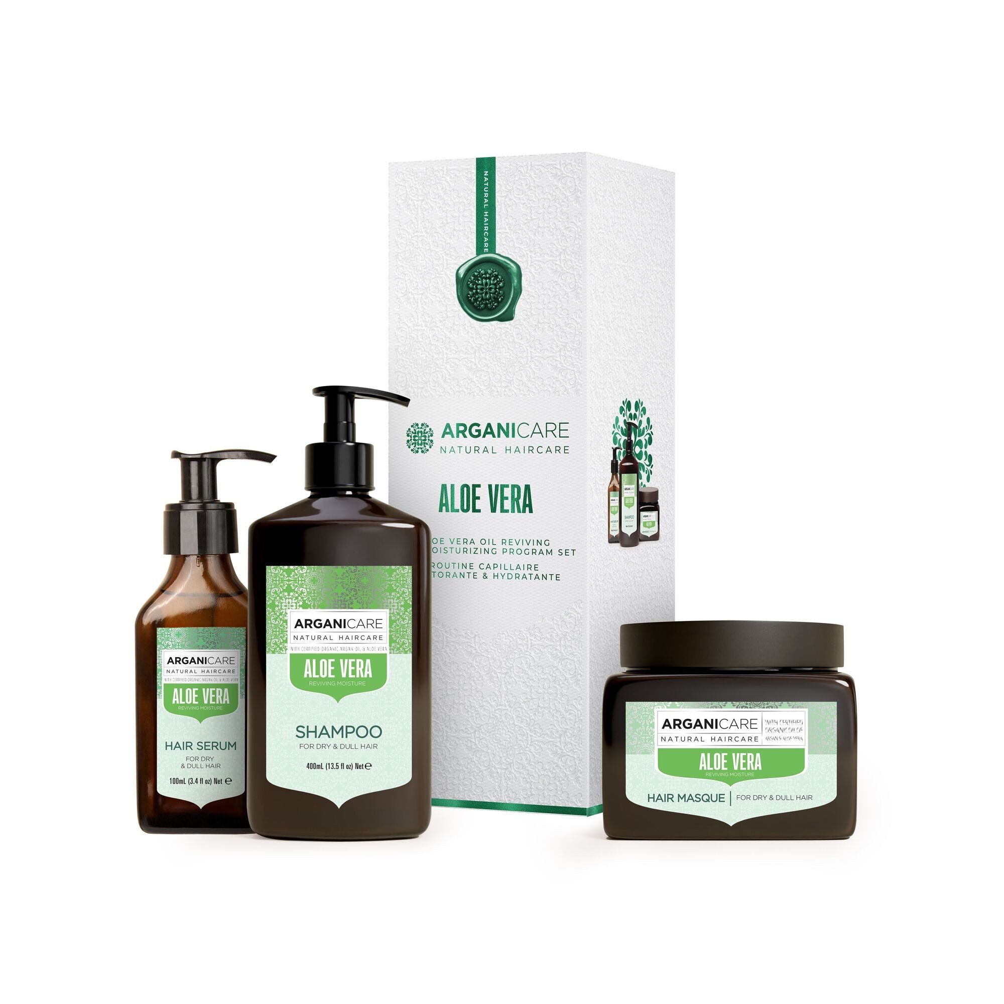 Kosmetik-Set Arganicare Aloe Vera Trio