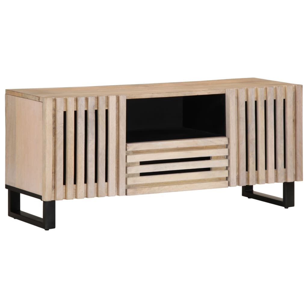 vidaXL TV-Schrank TV-Schrank 100x34x46 cm Massivholz günstig online kaufen