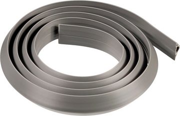 Hama Kabelkanal PVC-Kabelkanal "Flexkanal", 180/3/1,0 cm, Silber Kabelkanal (1-St)