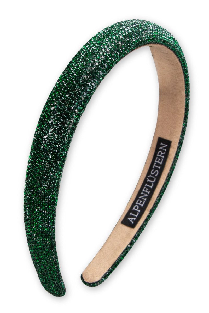 Alpenflüstern Trachtenhut Haarreifen - GLITZER