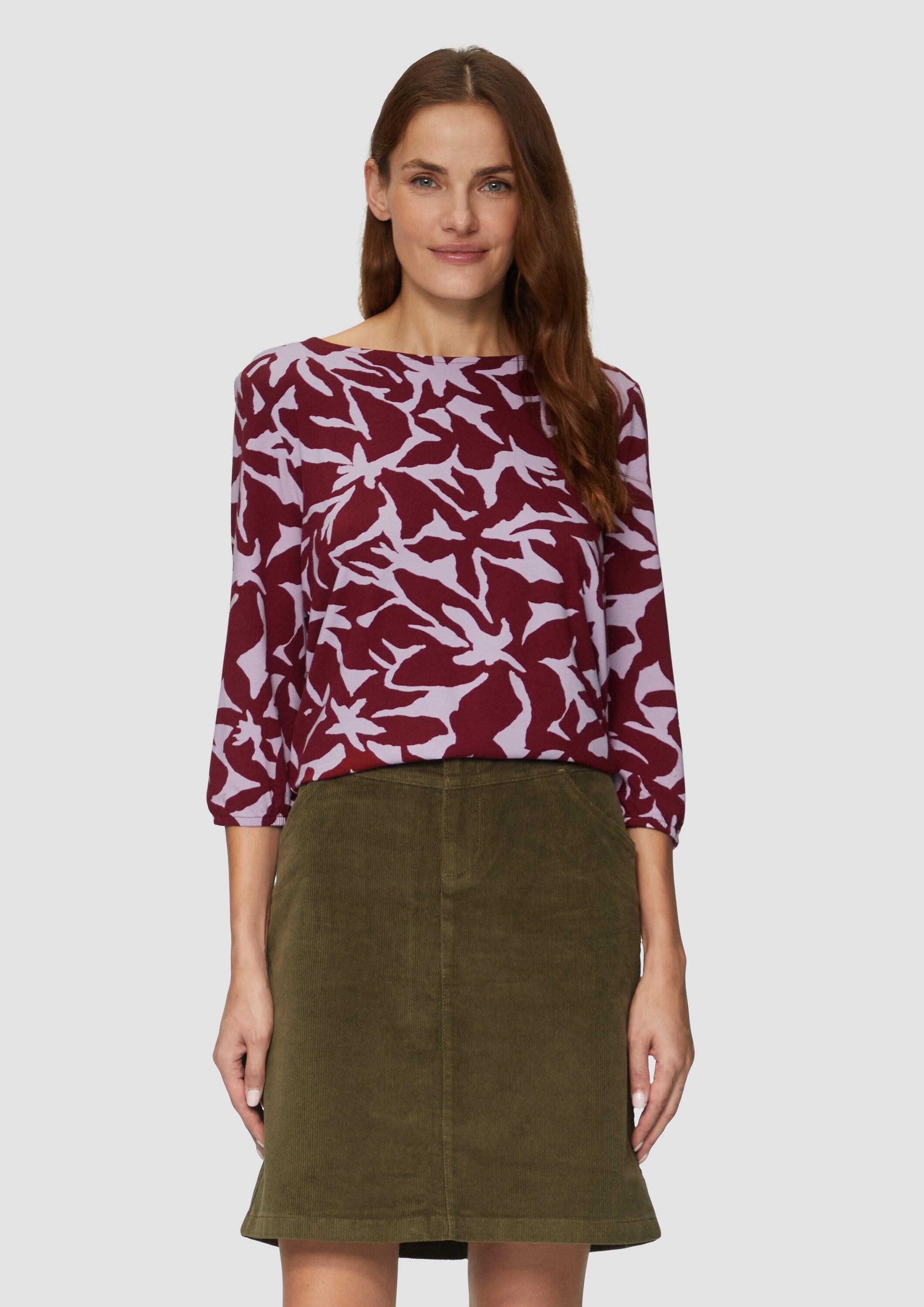 s.Oliver 3/4-Arm-Shirt T-Shirt (1-tlg) günstig online kaufen