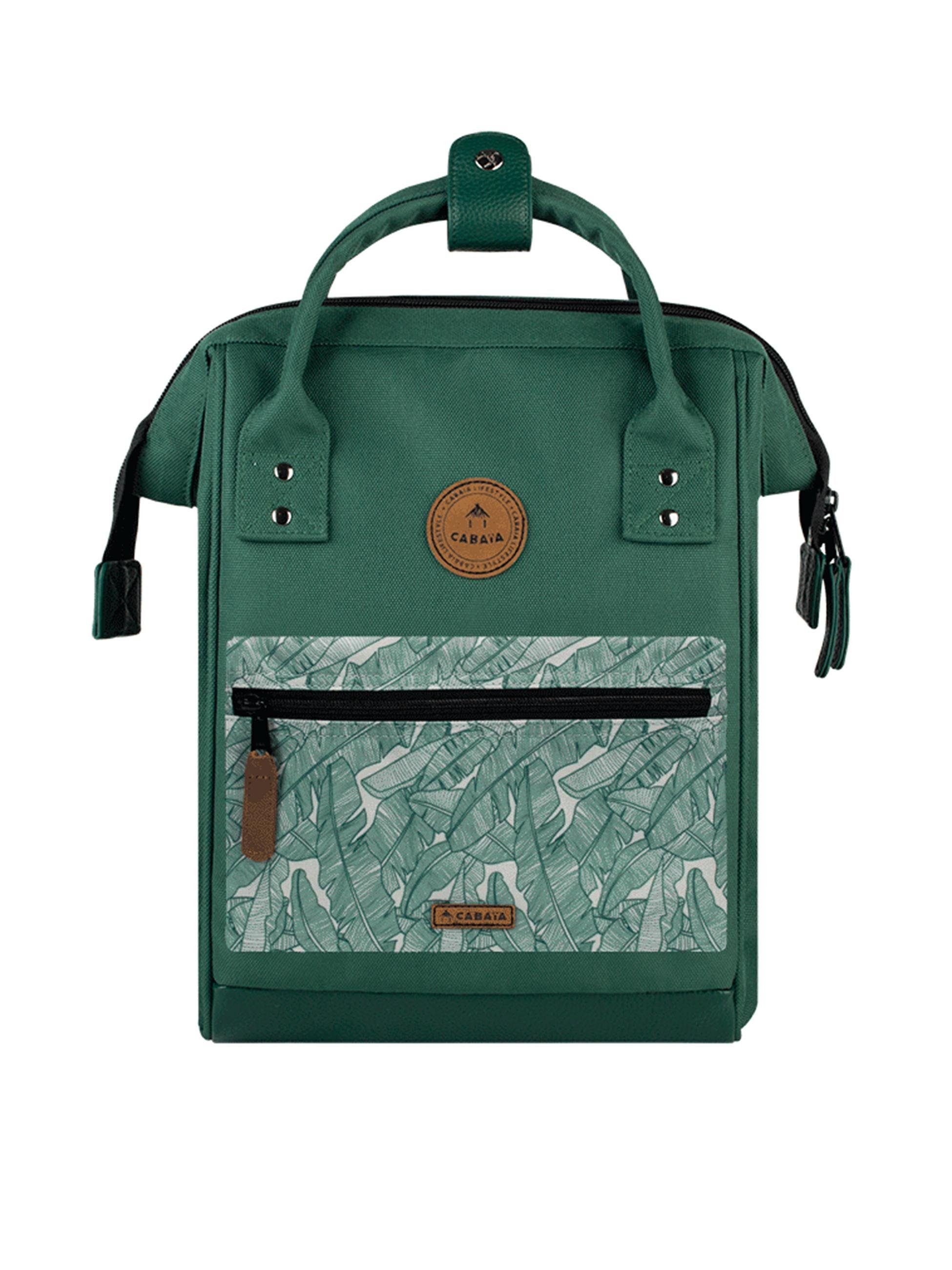 CABAIA Tagesrucksack Adventurer S Recycled, Cityrucksack aus recycelten Materialien tannengrün