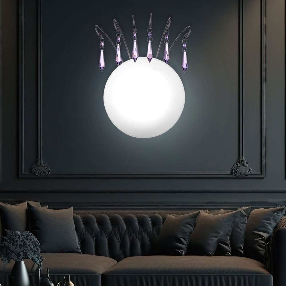 LED Leuchtmittel RGB inklusive, Warmweiß, Strahler LED Wandleuchte, 3,5 Wand etc-shop Beleuchtung Mond Farbwechsler Farbwechsel, Watt Halbkugel