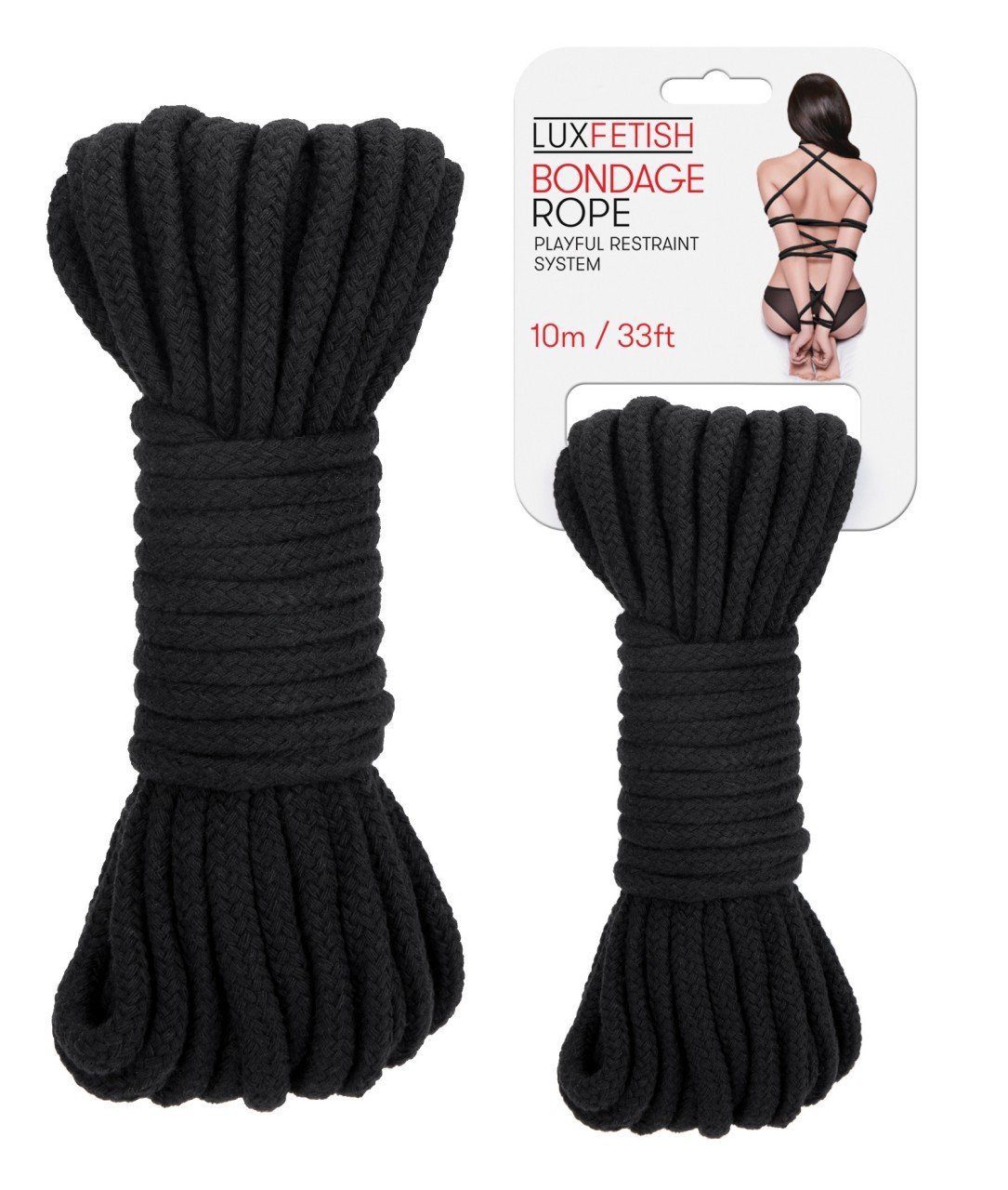 - Fetish black Lux FETISH 10 Bondage-Seil m LUX Bondage Rope 10M