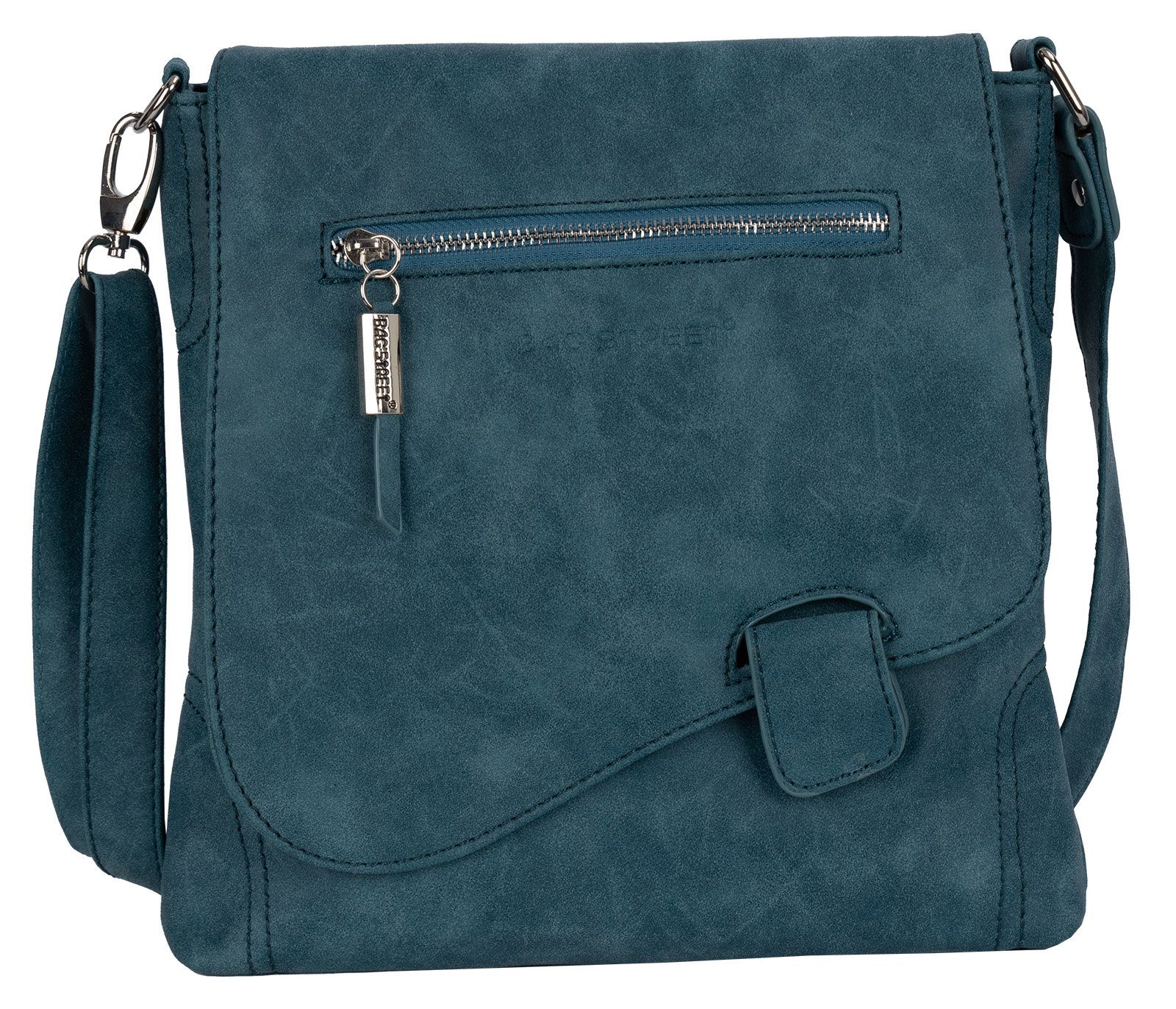 BAG STREET Sporttasche Bag Street Damentasche Umhängetasche Handtasche Schultertasche, als Schultertasche, Umhängetasche tragbar