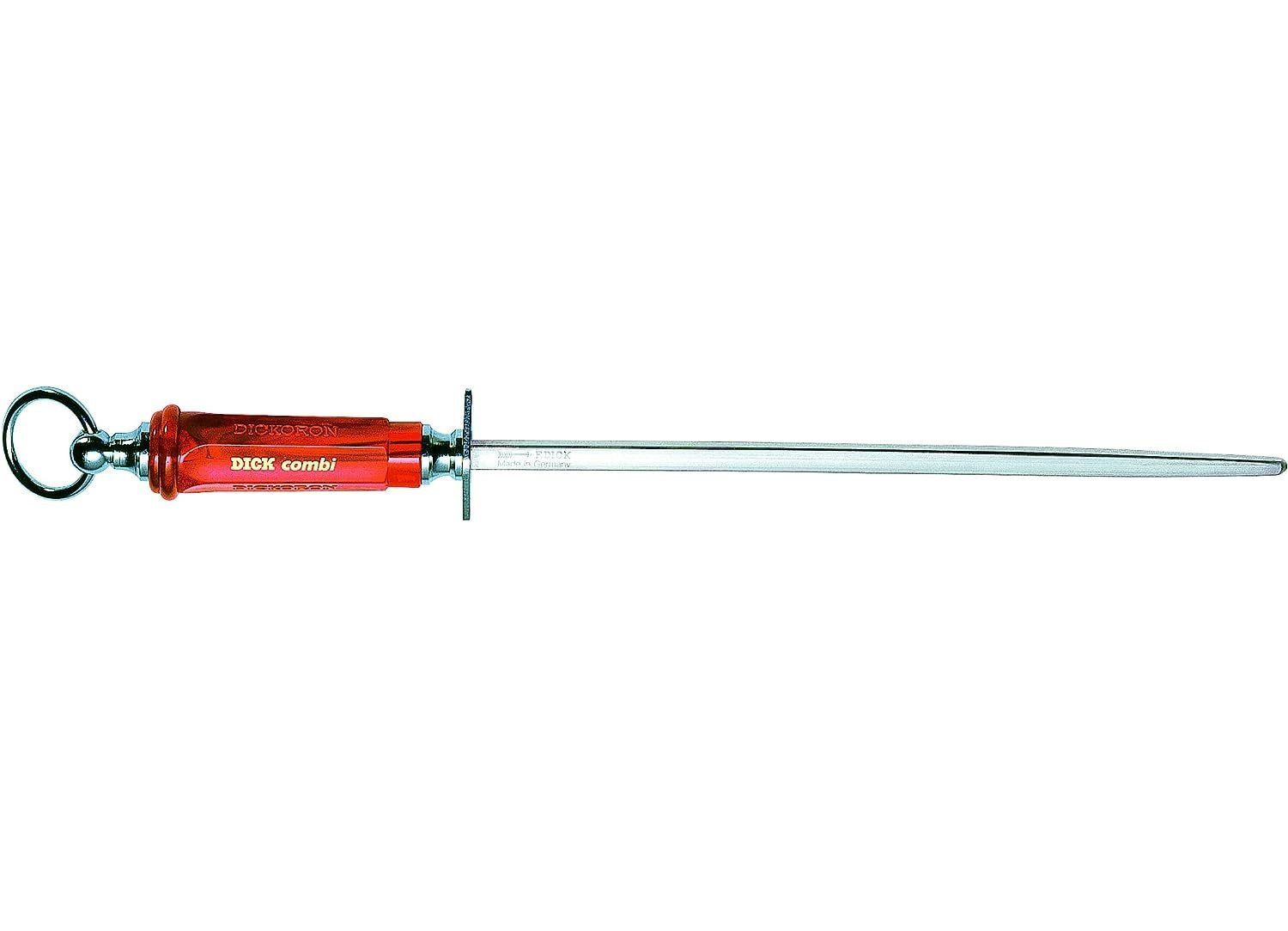 Wetzstahl F. DICK Wetzstahl DICKORON Combi Klinge 30 cm Wetzstahl