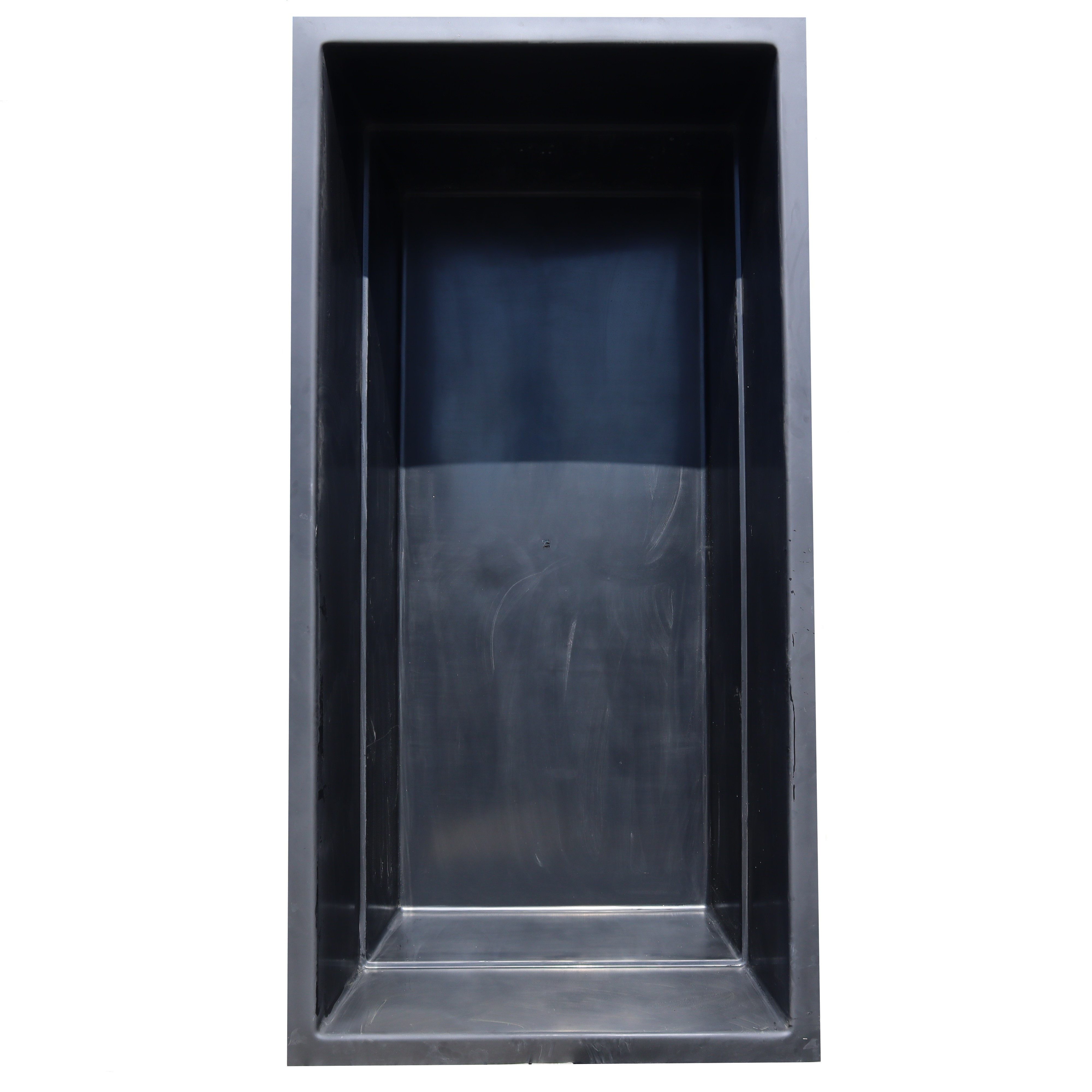 Wacredo Fertigteich GFK Rechteckbecken 300 x 150 x 100cm, BxLxH: 150x300x100 cm, 3300 l, Rechteckbecken, Teichbecken, architektonisch