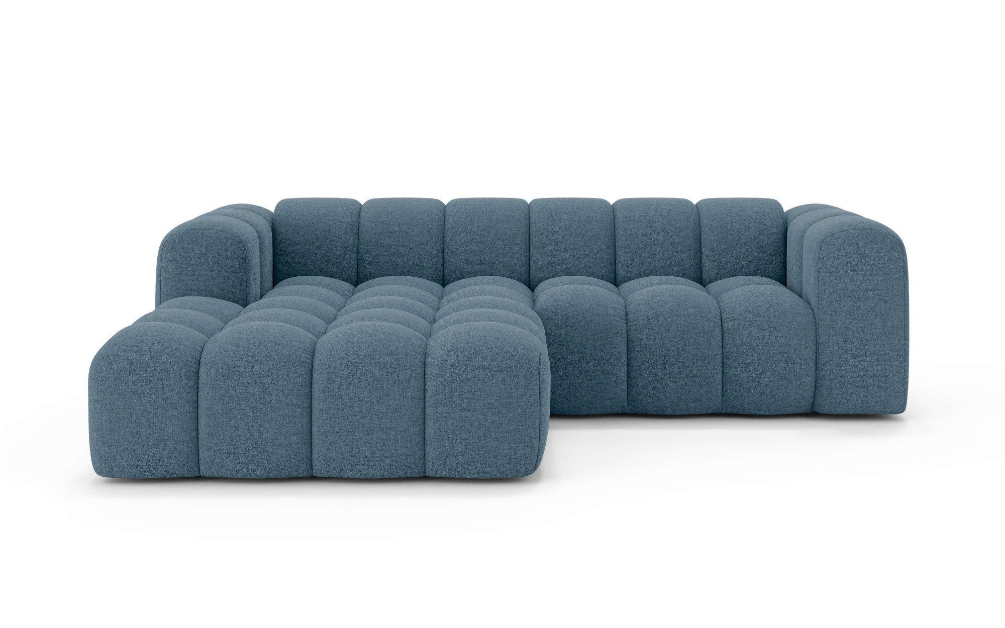 OTTO home Ecksofa KALLIE Design-Sofa mit Wellenunterfederung, Bubble-Optik, günstig online kaufen
