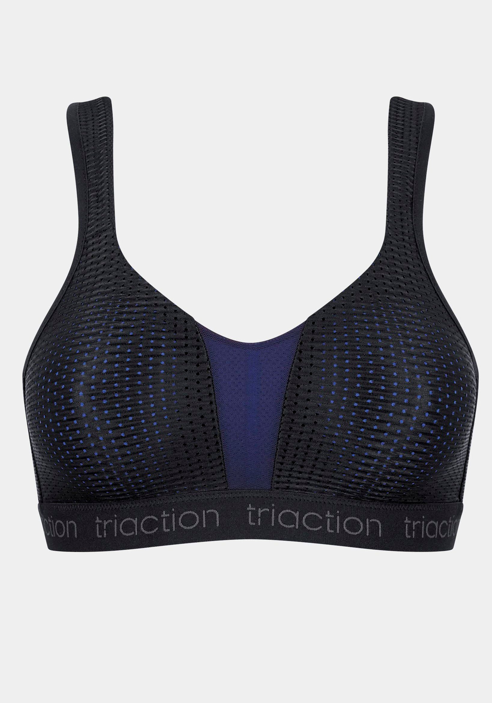 by B-E, triaction Dessous Lite Cup N Basic Energy mit Triumph Sport-BH schwarz 2 Tragevarianten,