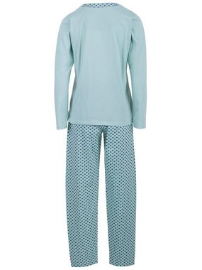 zeitlos Schlafanzug Pyjama Set Langarm - Borte Blumen