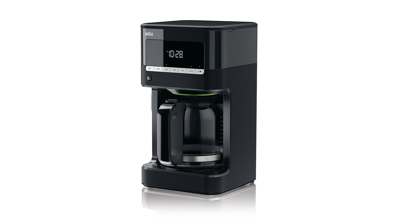 Braun Filterkaffeemaschine KF 7020, Papierfilter 1x4, 1.000 W, einstellbare Kaffeestärke, Entkalkungsanzeige, Tropf-Stopp