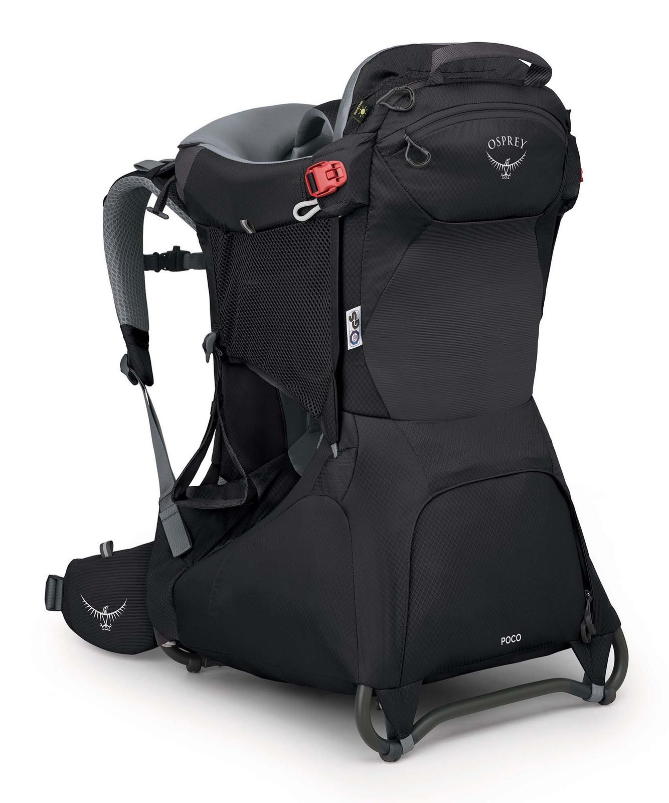 Osprey Babytrage Child Carrier With Raincover (Set, 2-tlg)