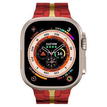 Wigento Smartwatch-Armband Für Apple Watch Series 9 8 7 41 / 6 SE 5 4 40 / 3 2 1 38mm Armband