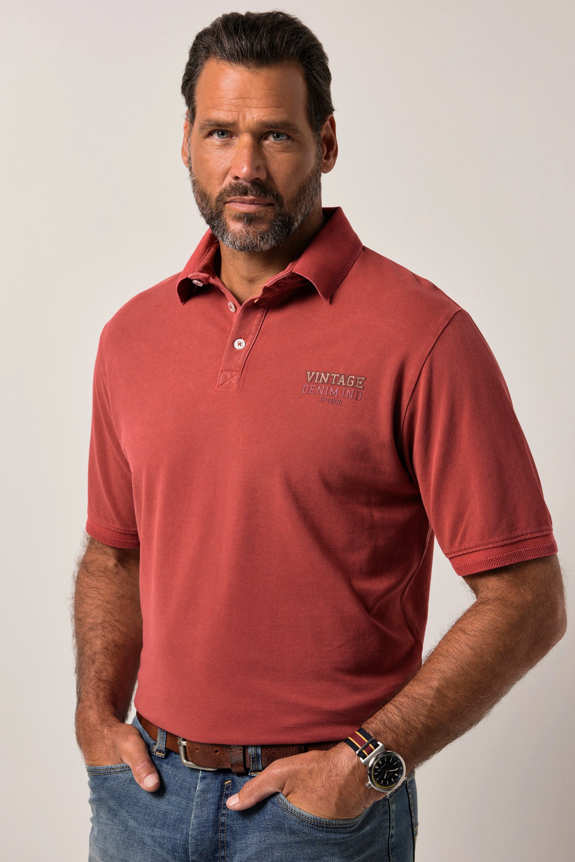 JP1880 Poloshirt JP1880 Poloshirt Halbarm Print günstig online kaufen