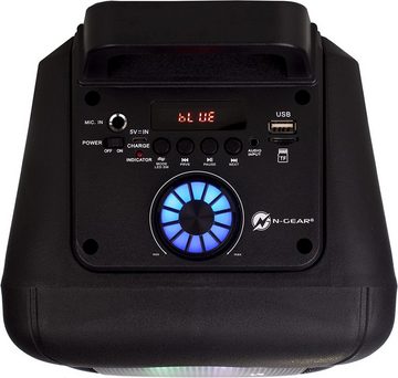N-GEAR N-Gear Flash the Flash 610 mit Lichteffekten und Mikrofon Bluetooth-Lautsprecher (Bluetooth)