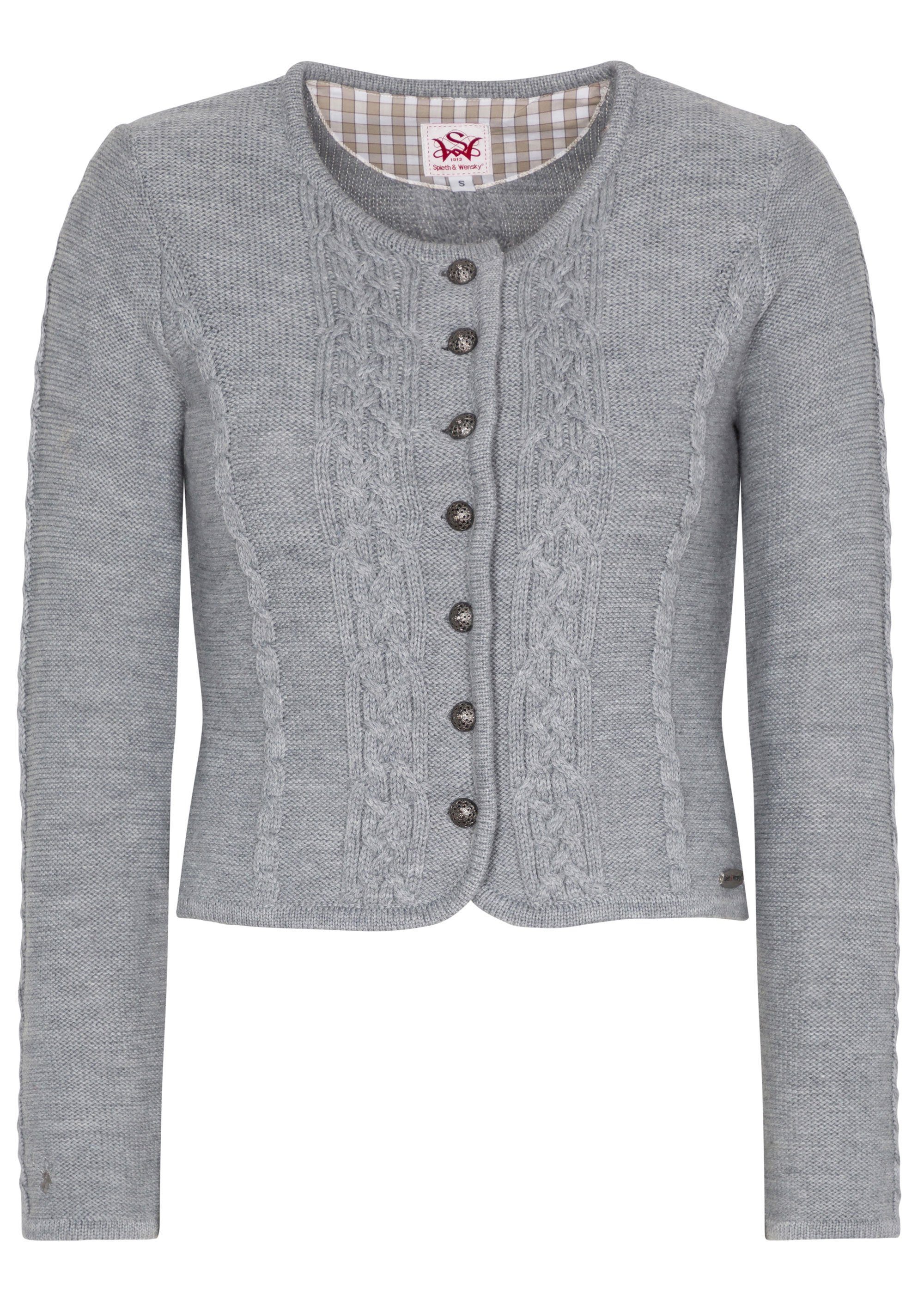 Spieth & Wensky Trachtenstrickjacke Bonn (1-tlg) günstig online kaufen