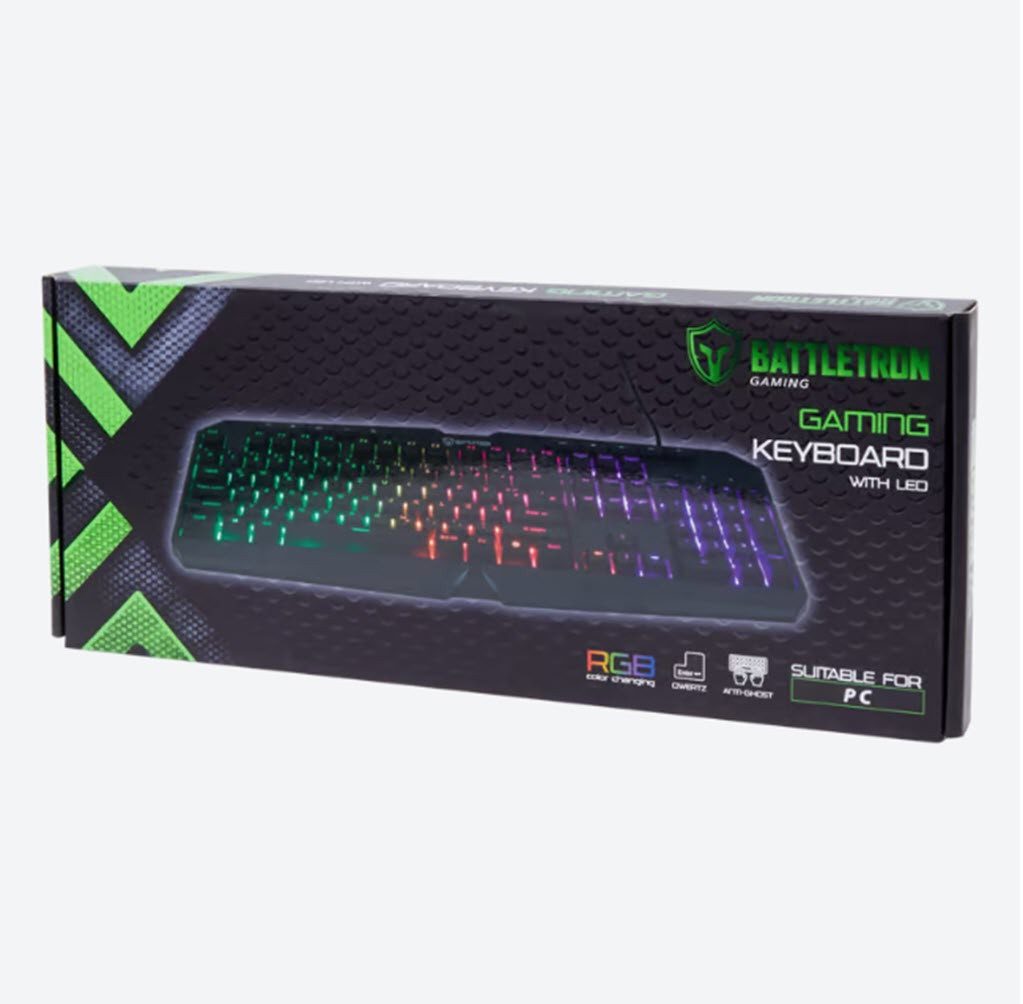 ZD Trading Gamingtastatur Gaming Tastatur Qwertz LED Backlight Gaming-Tastatur