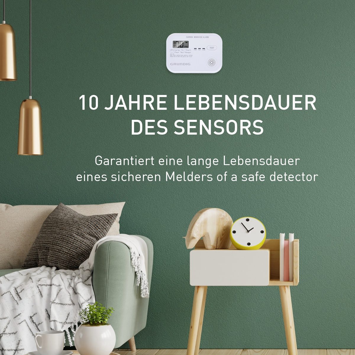 Grundig Grundig Kohlenmonoxid Melder Rauchmelder