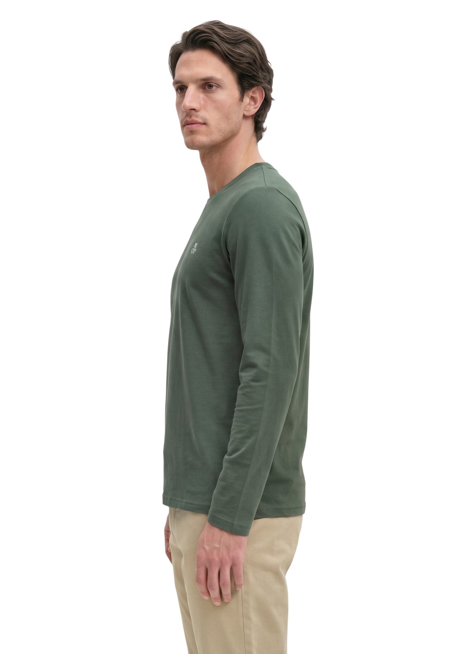 Marc O'Polo Langarmshirt aus reiner Bio-Baumwolle