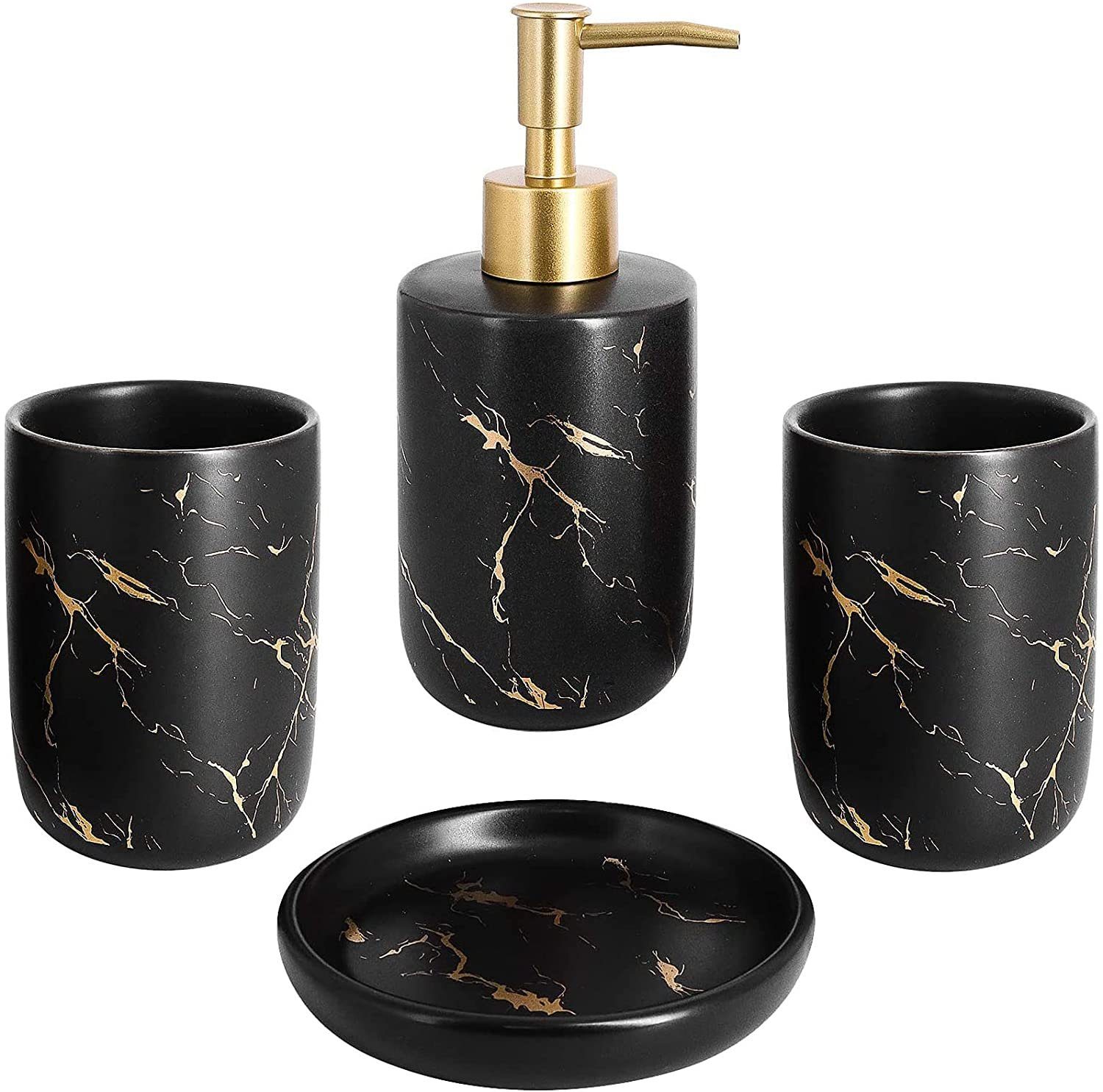 zggzerg Badezimmer-Set zggzerg Edles Bad Accessoires günstig online kaufen