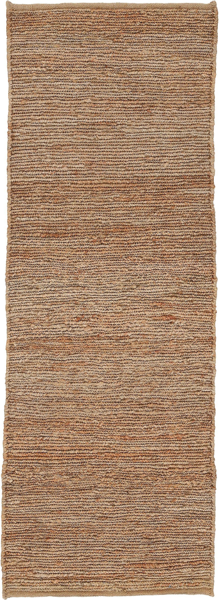 Läufer Nala Juteteppich, carpetfine, rechteckig, Höhe: 9 mm, wendbar, aus 100% Jute, in vielen Größen und Formen, quadratisch, rund