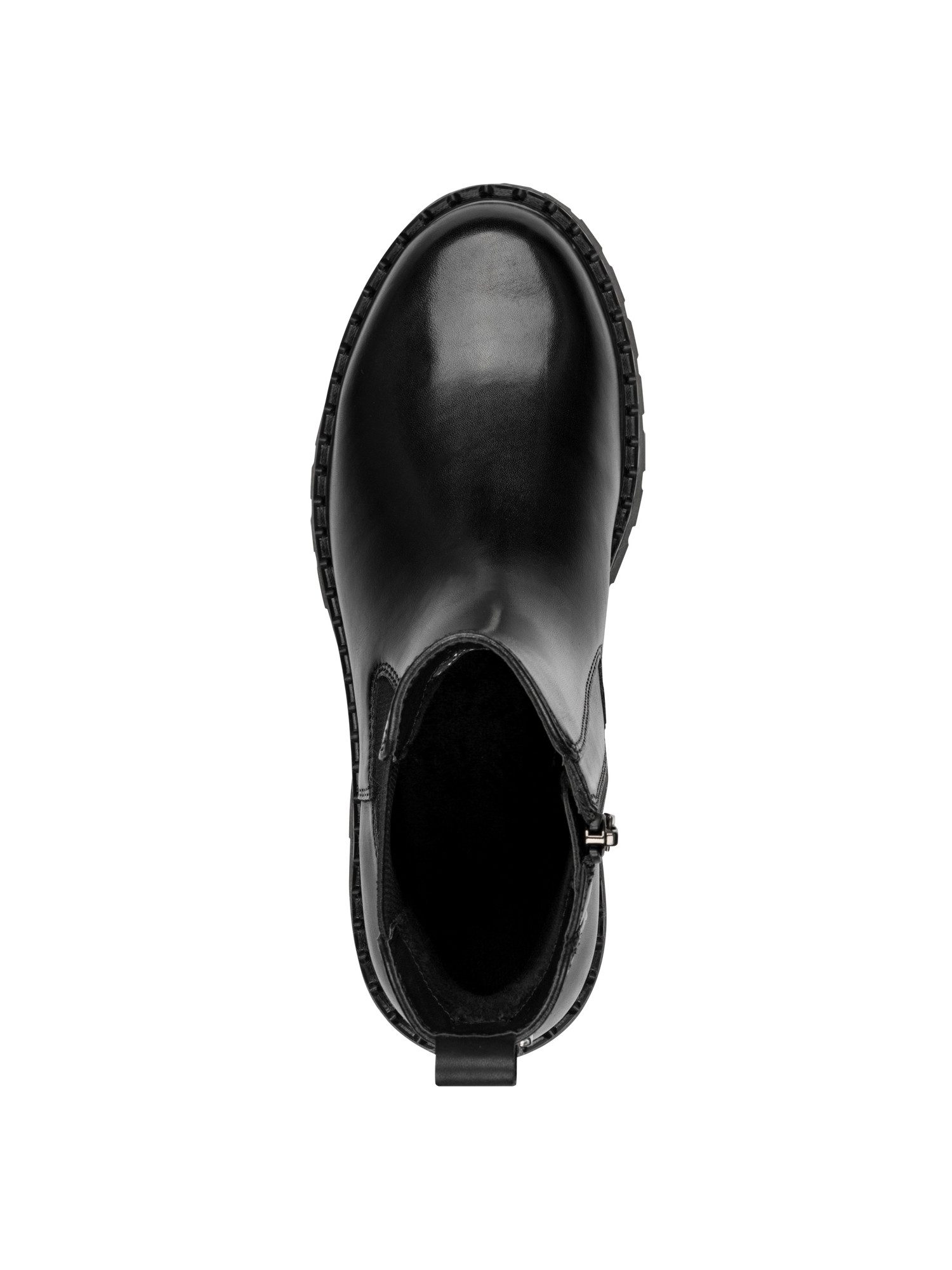 Tamaris TOUCH-IT aus Leder kein Absatz 1-25449-47 Chelseaboots TOUCH-IT