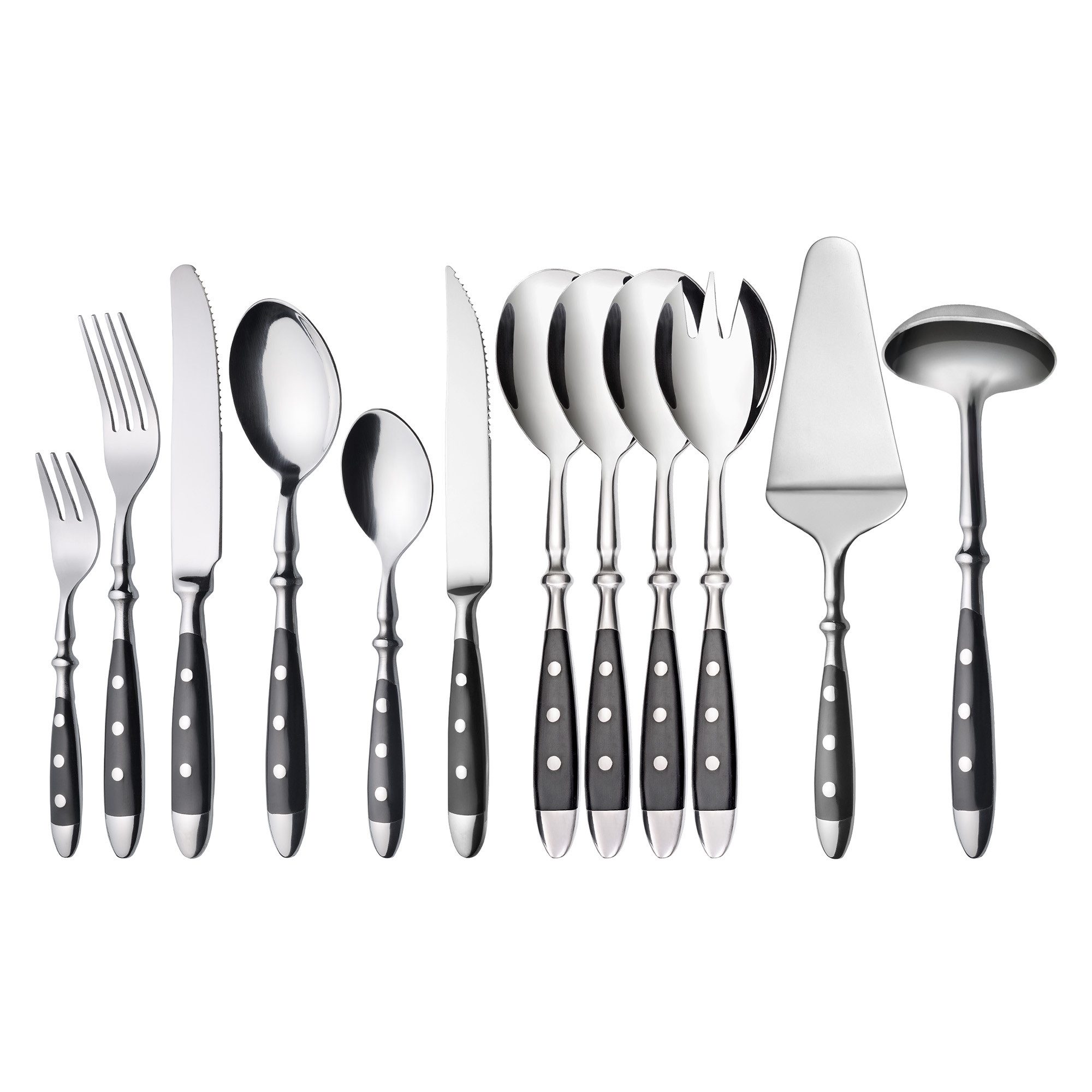 GRÄWE Besteck-Set GRÄWE Besteckset 42-teilig NÜRNBERG, Edelstahl 18/0