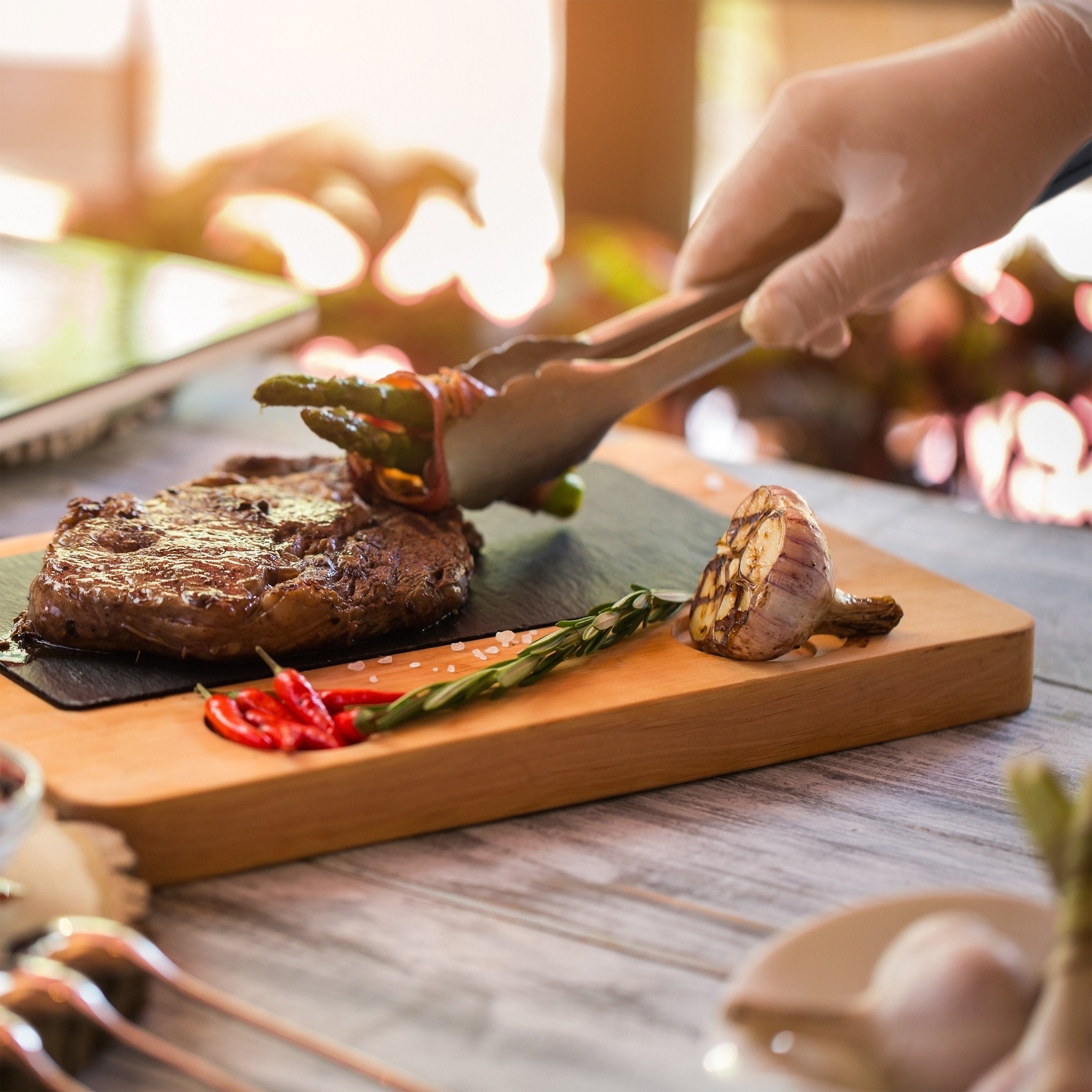 relaxdays Grillzange aus Edelstahl – Bild 5 von 5