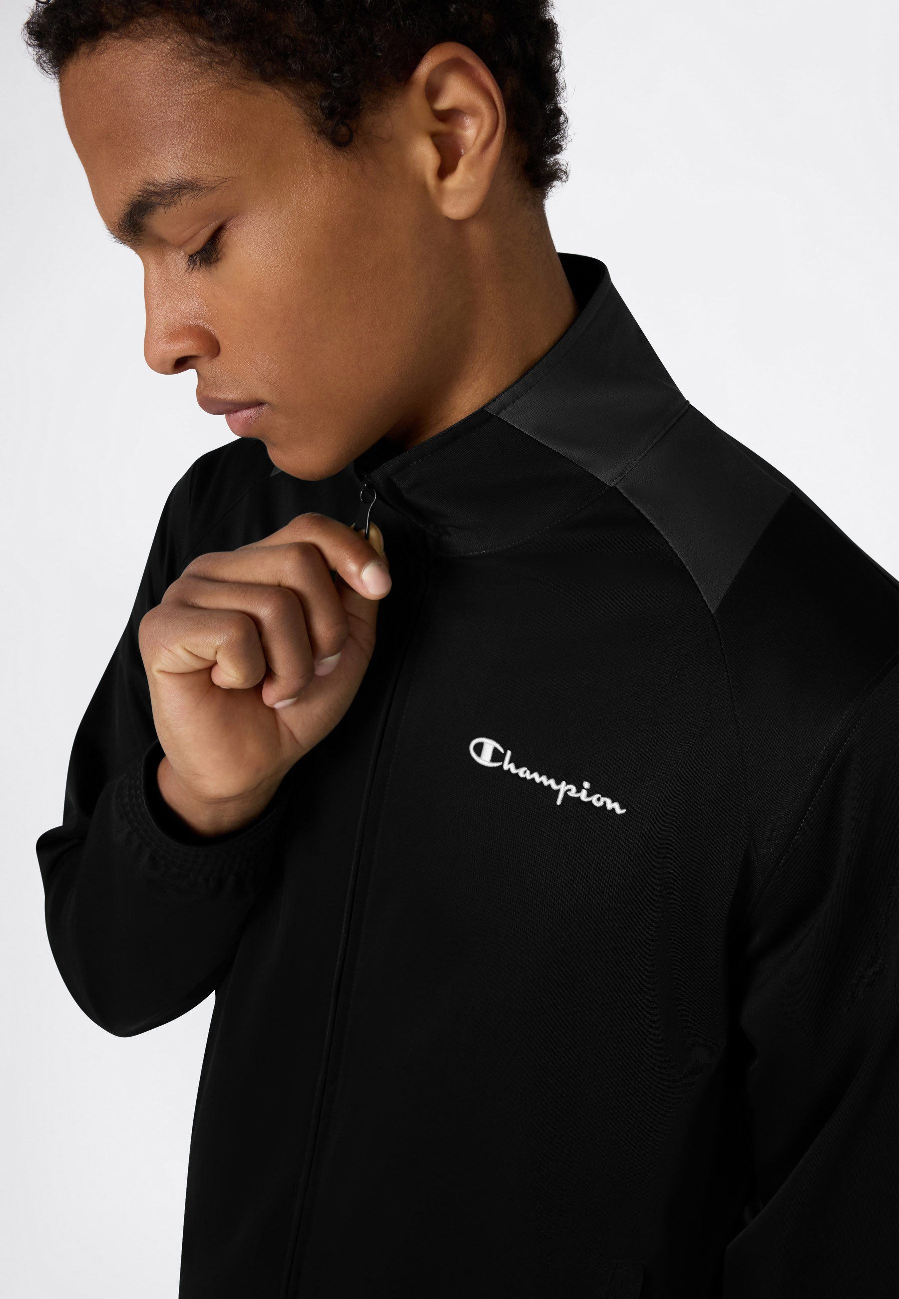 Champion Trainingsanzug PolyWarpKnit Tracksuit (2-tlg), sportlicher Stil, komfortable Passform