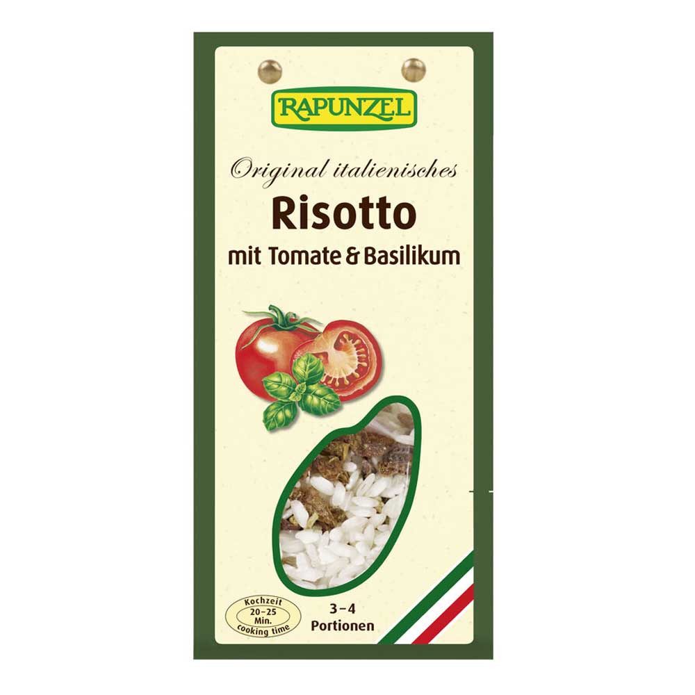 Rapunzel Reis Risotto mit Tomaten und Basilikum 250g