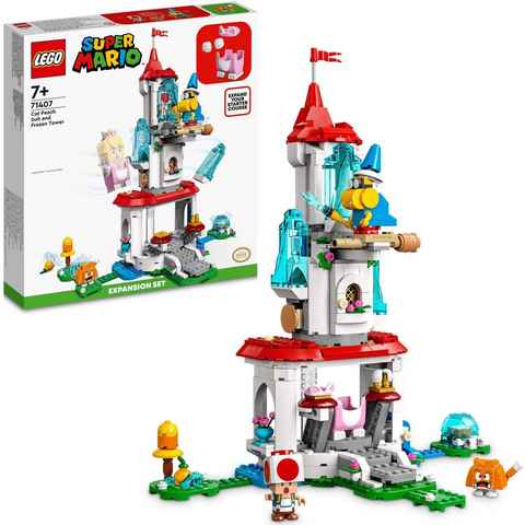 LEGO® Konstruktionsspielsteine Katzen-Peach-Anzug und Eisturm – Erweiterungsset (71407), (494 St), LEGO® Super Mario
