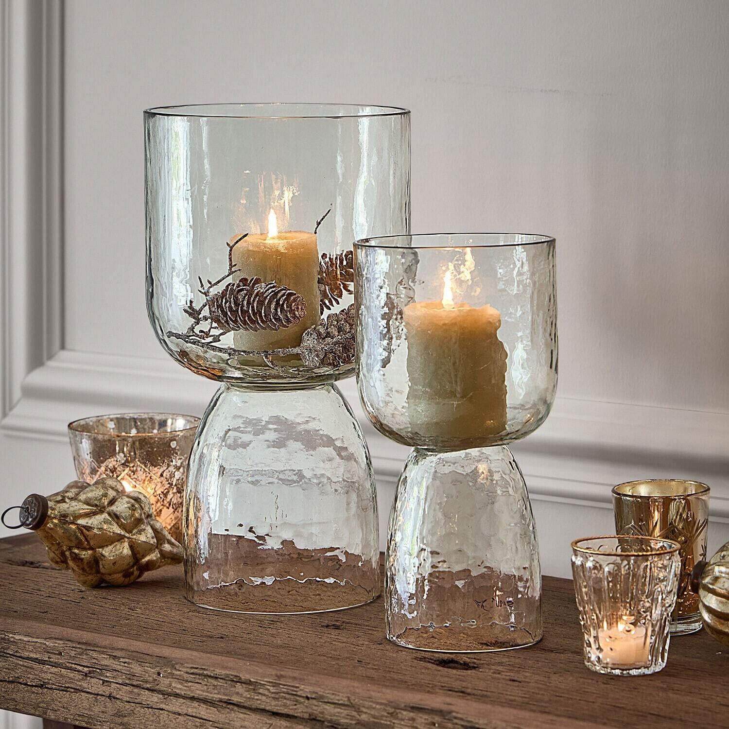 Mirabeau Windlicht Windlicht 2er Set Faylina klar (2er Set, 2er Set) – Bild 2 von 5
